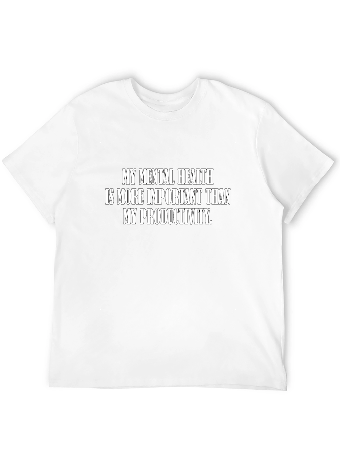 Mental Health Matters Tee - Black Graphic T-Shirt