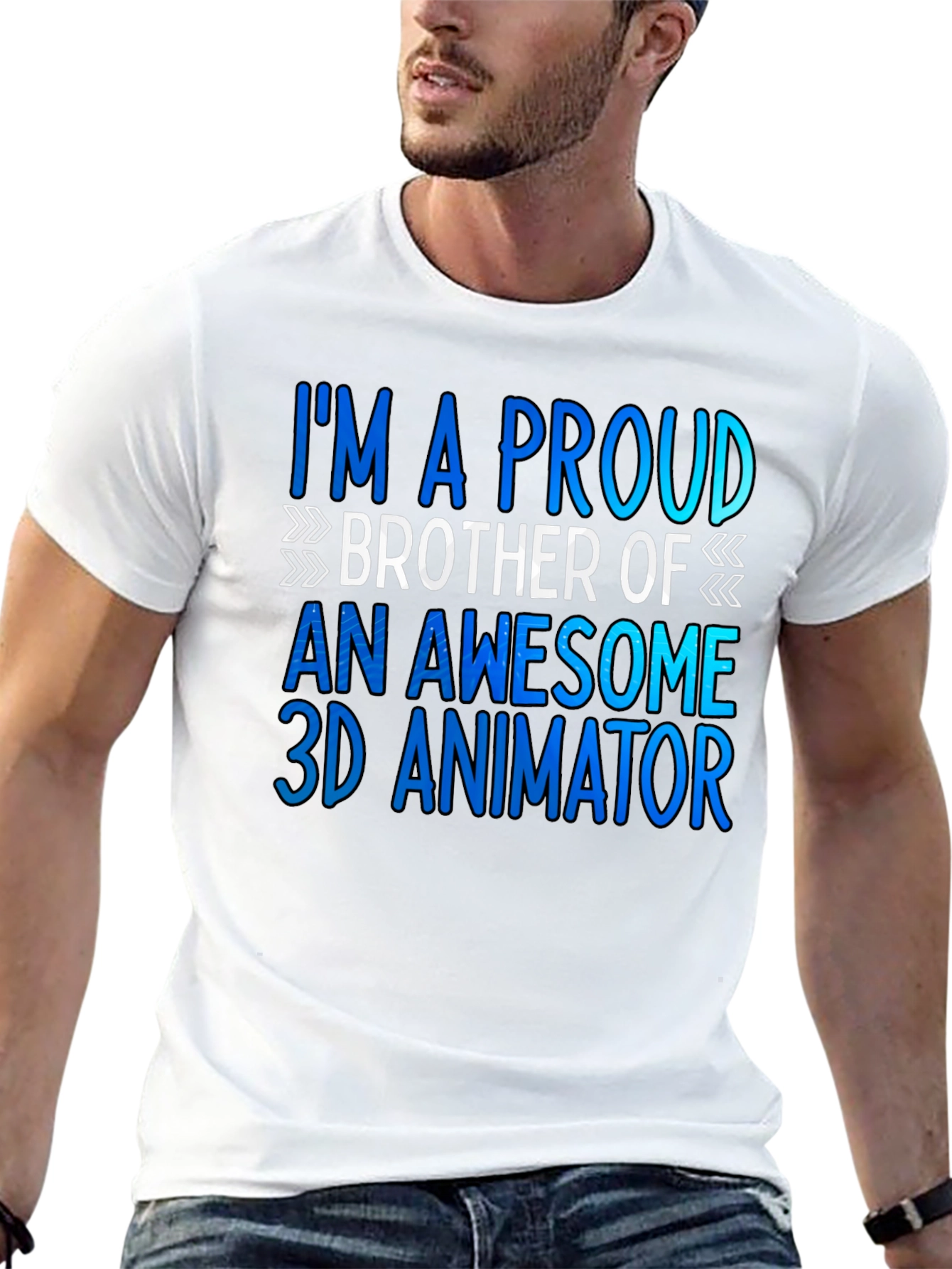 Proud Brother of a 3D Animator T-Shirt