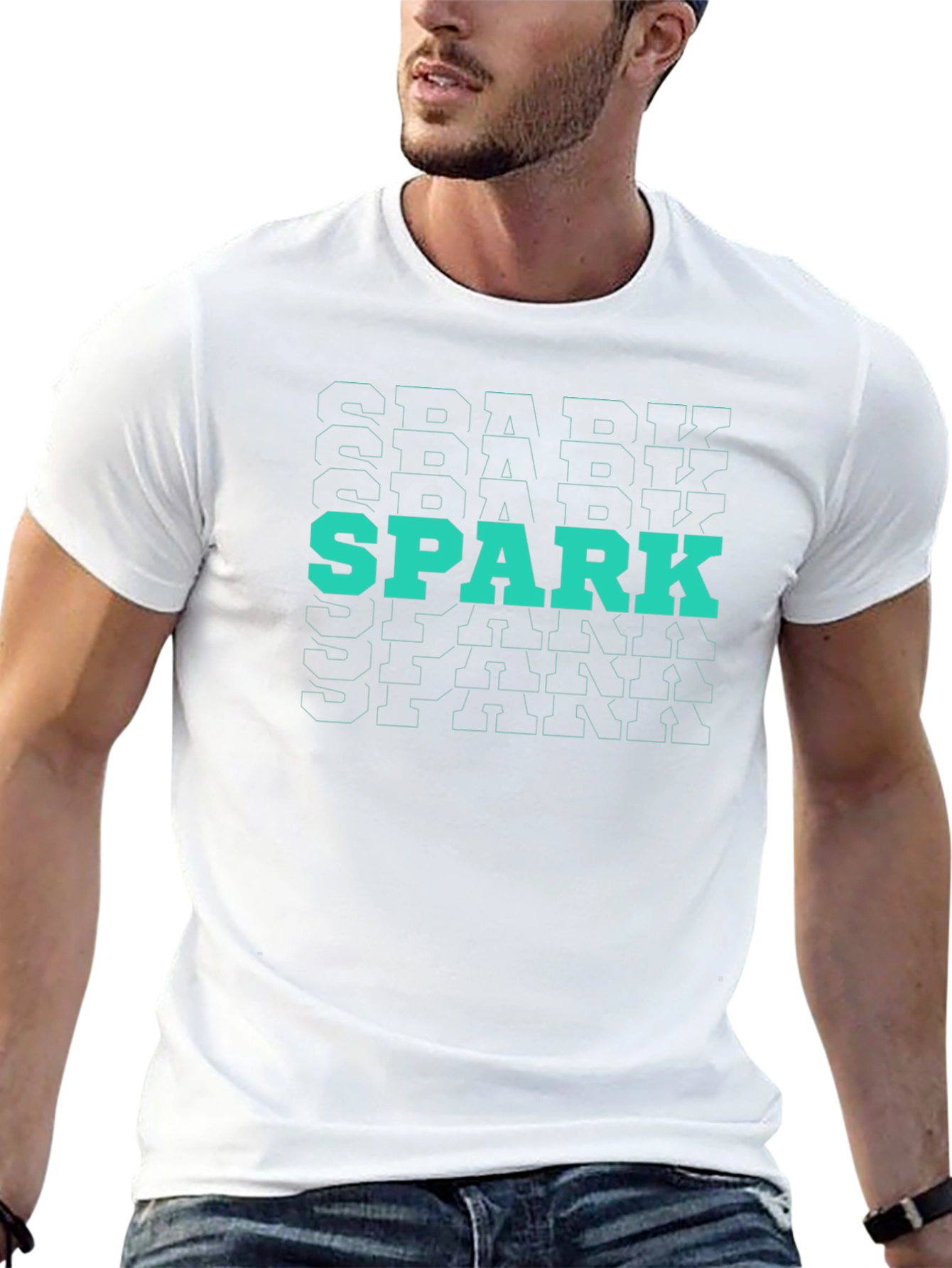 Spark Graphic Tee - Bold Statement Shirt