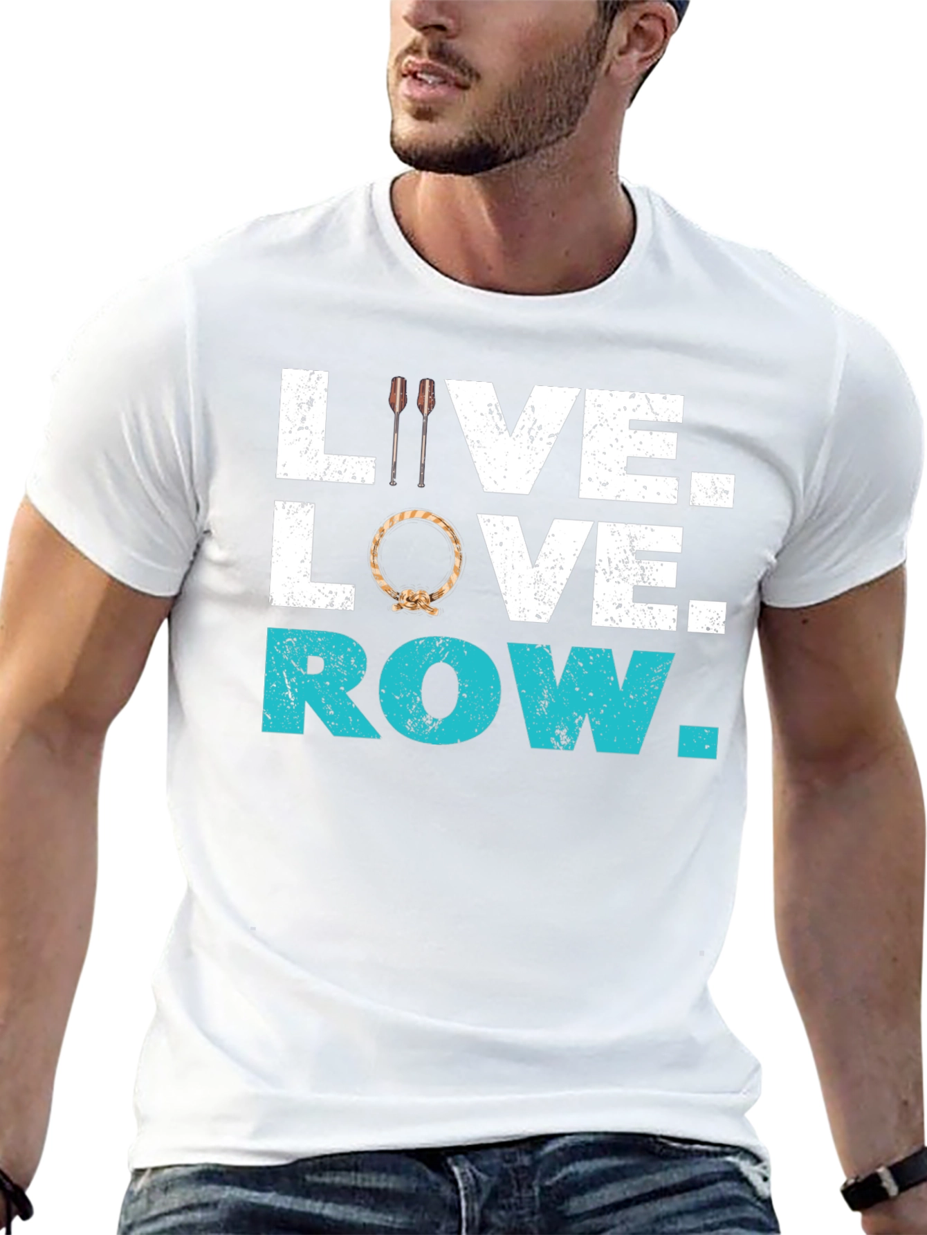 Live Love Row T-Shirt