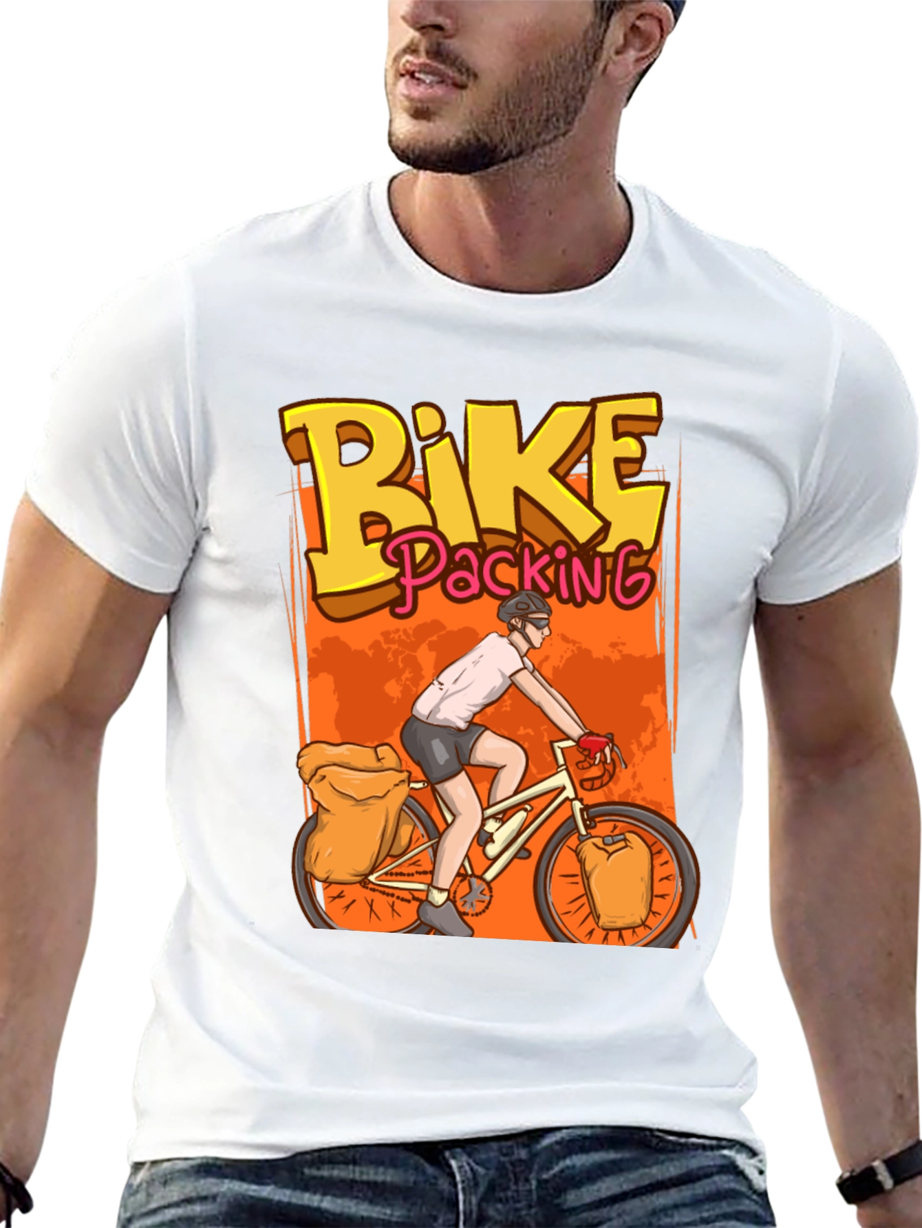 Bike Packing T-Shirt - Adventure Ready!