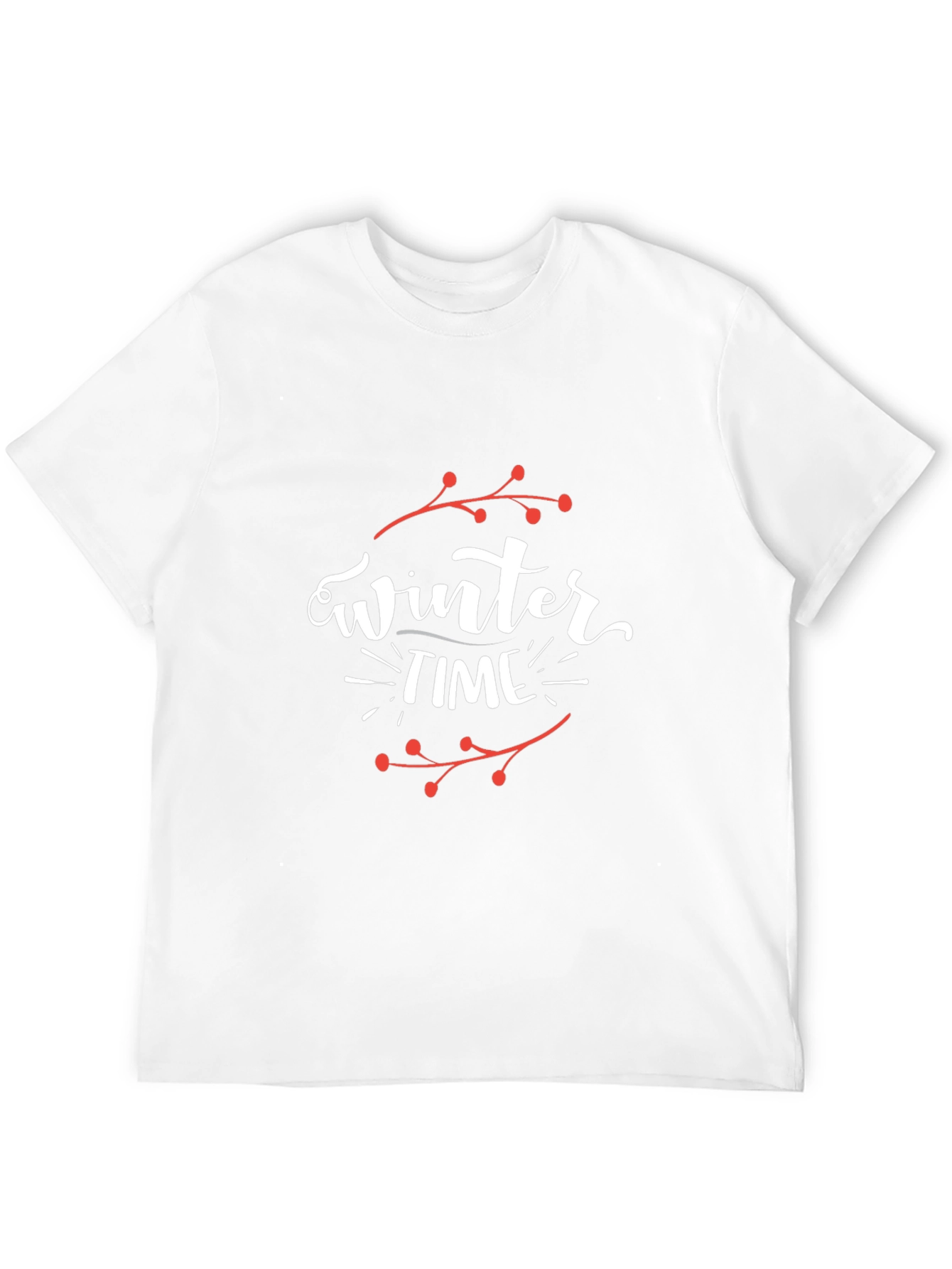 Winter Time Graphic Tee - Stylish Holiday Shirt