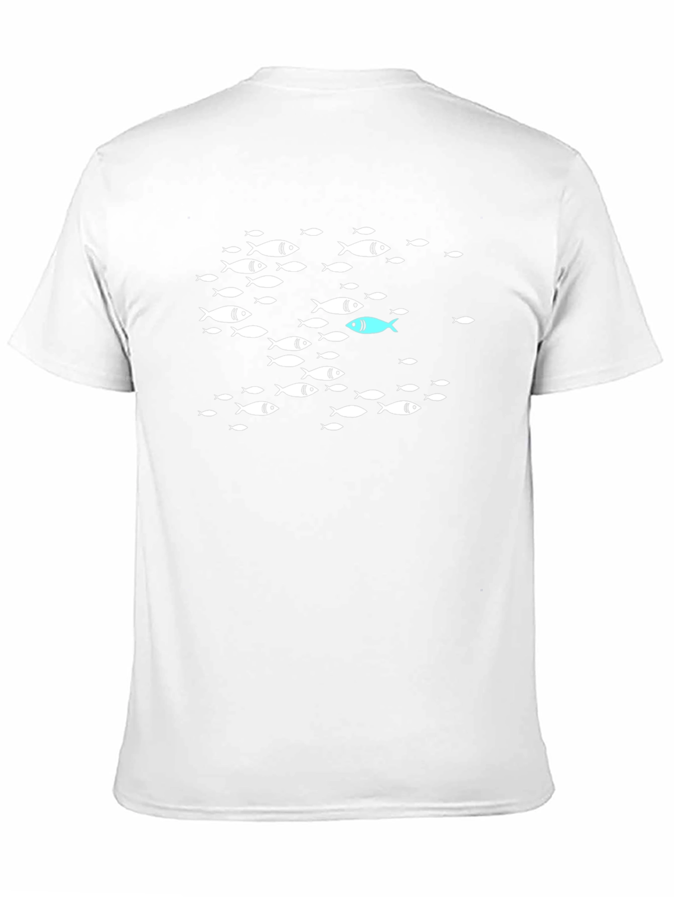 Be Different Fish Graphic T-Shirt
