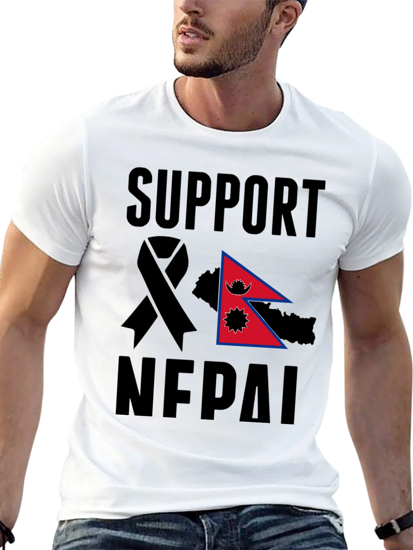 Support Nepal T-Shirt | Solidarity Tee