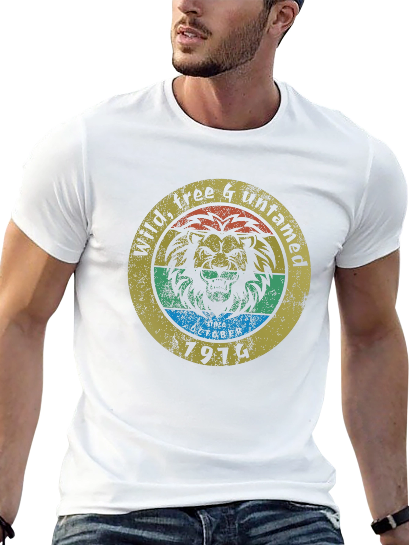 Wild Lion Graphic T-Shirt - Since October 1974
