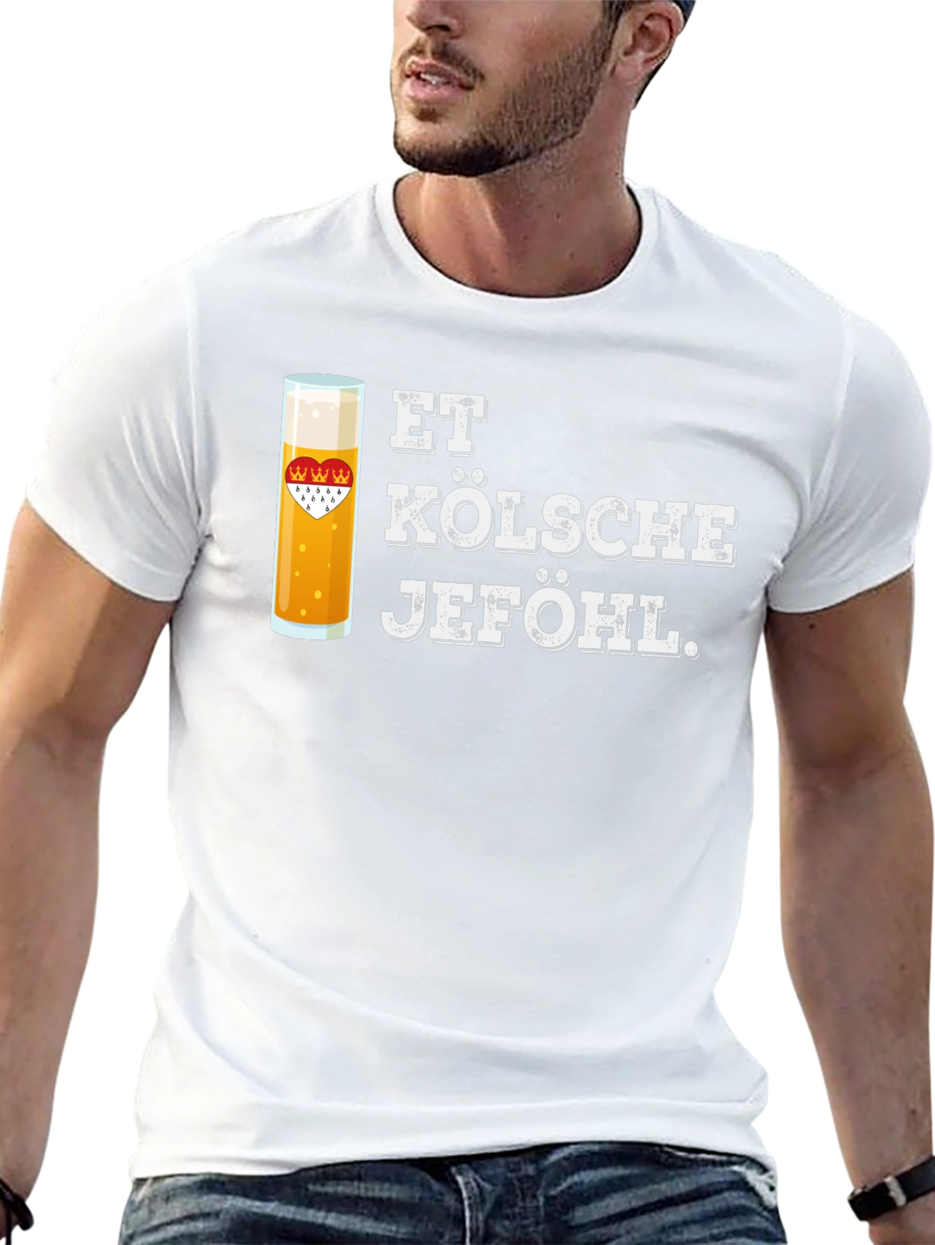 Et Kölsche Jeföhl Beer T-Shirt - Cologne Pride