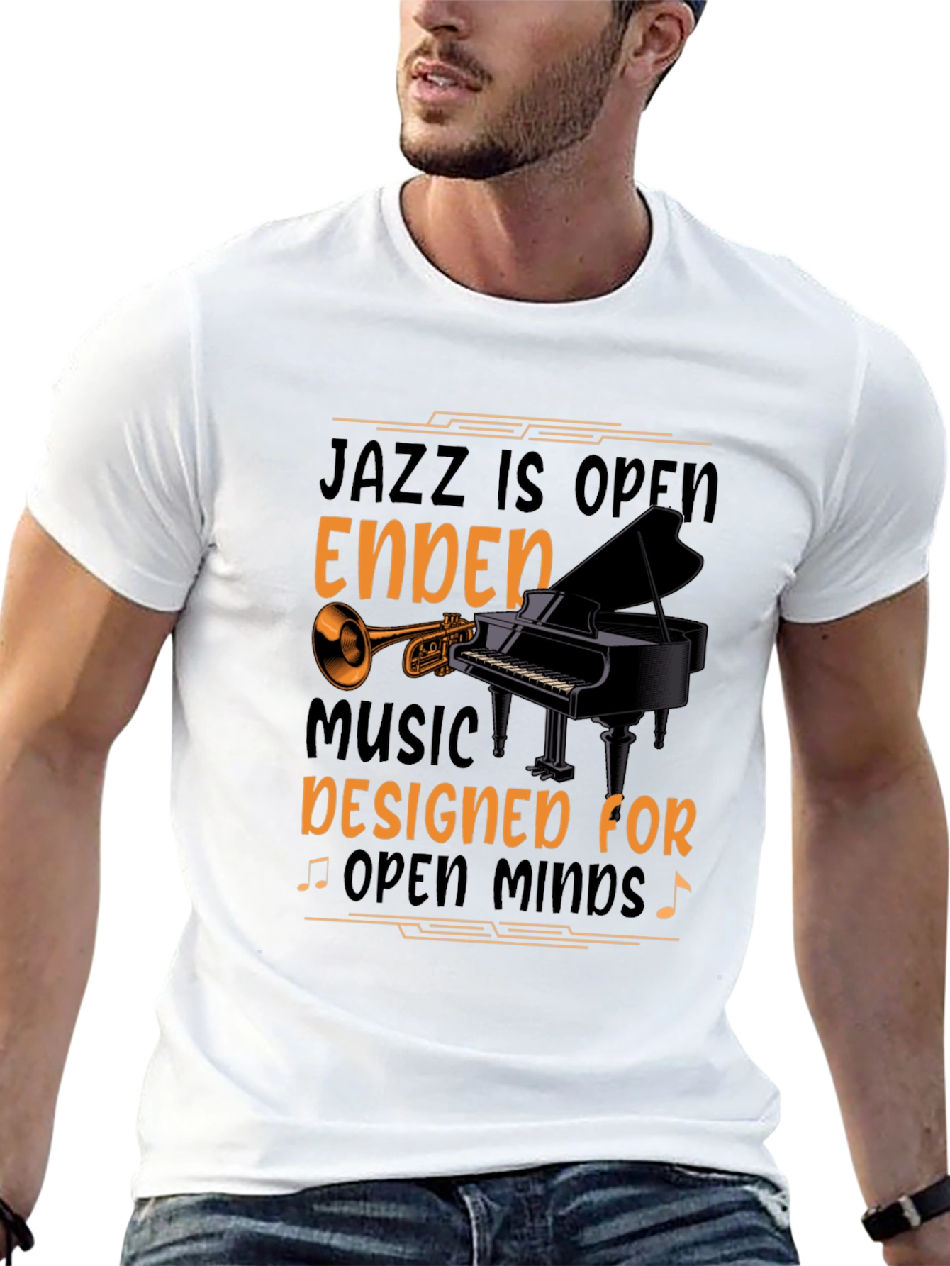 Jazz is Open T-Shirt - Music Lover Tee
