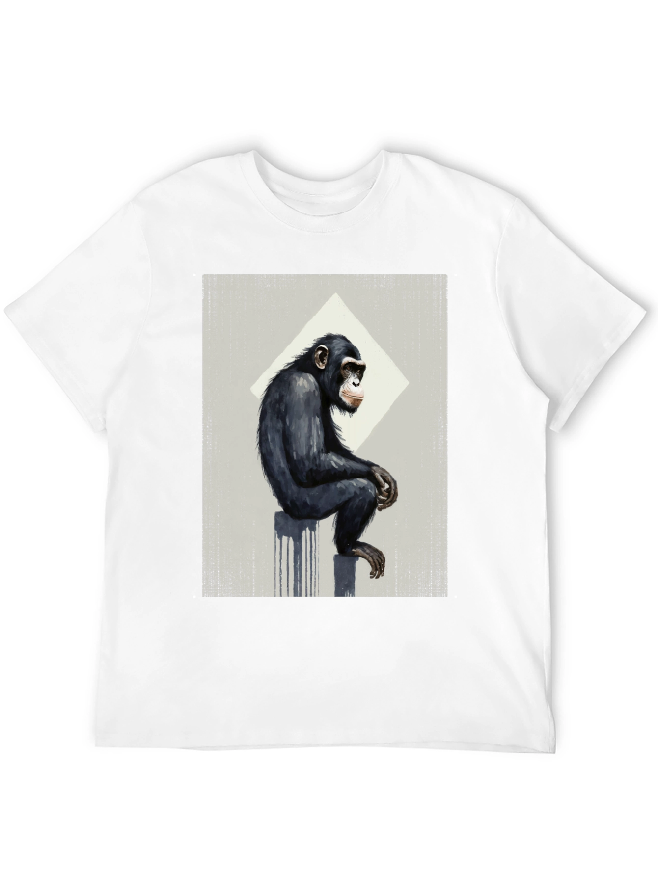 Chimpanzee Art Graphic Tee