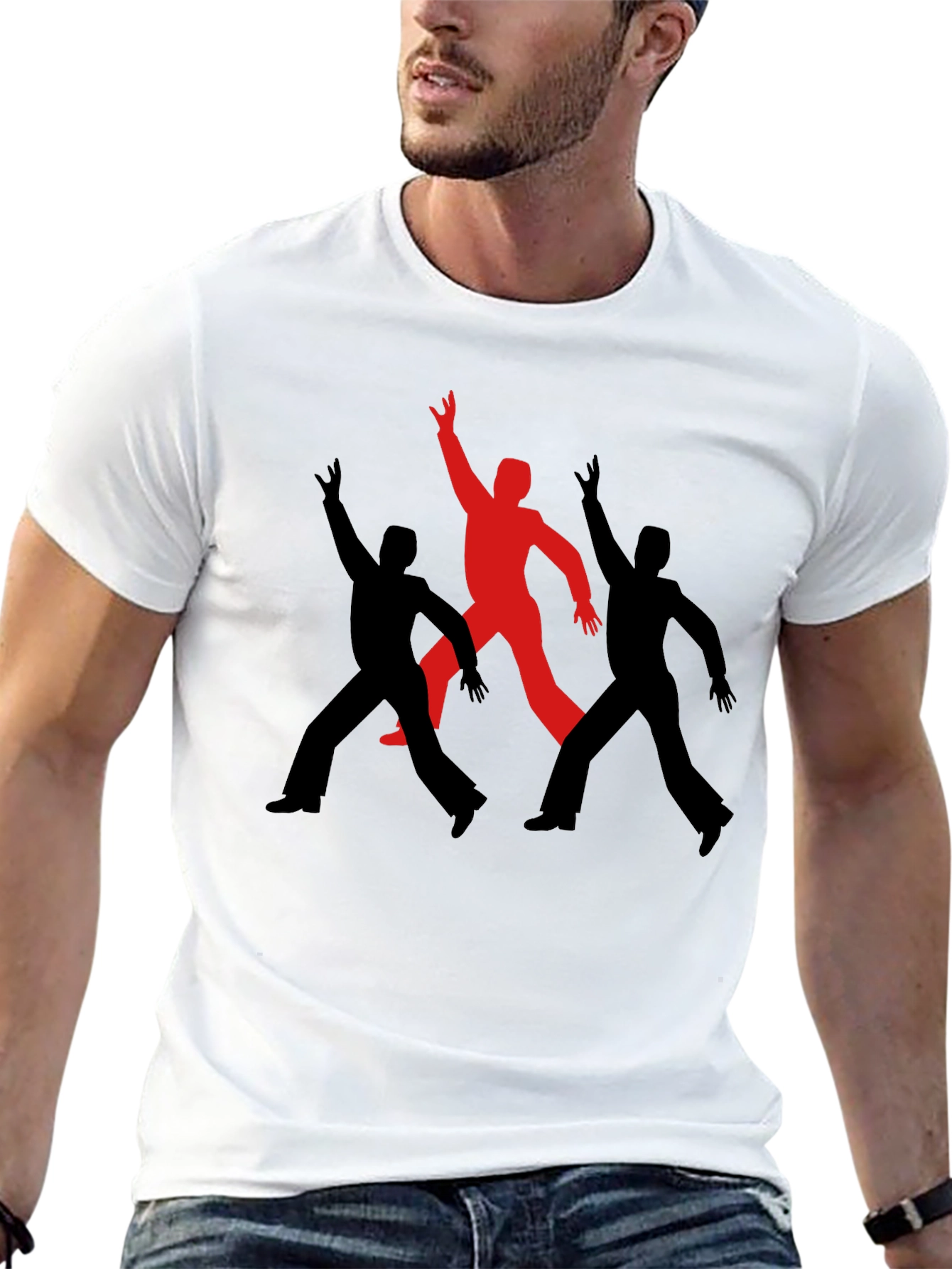 Retro Silhouette Graphic Tee
