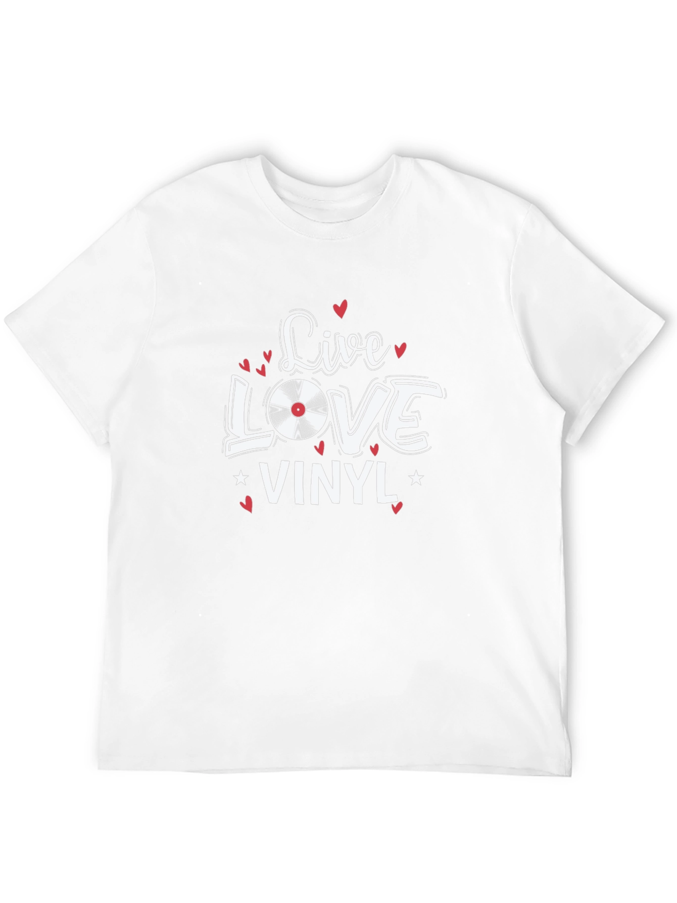 Live Love Vinyl Black T-Shirt