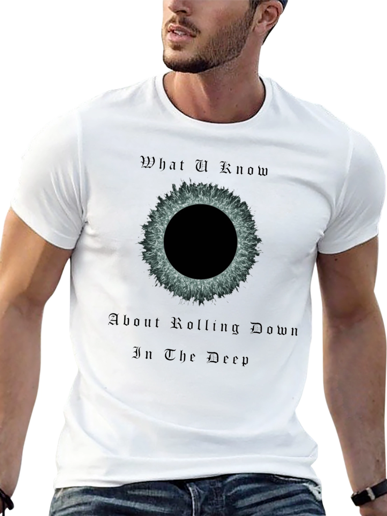 Rolling Down in the Deep Graphic T-Shirt