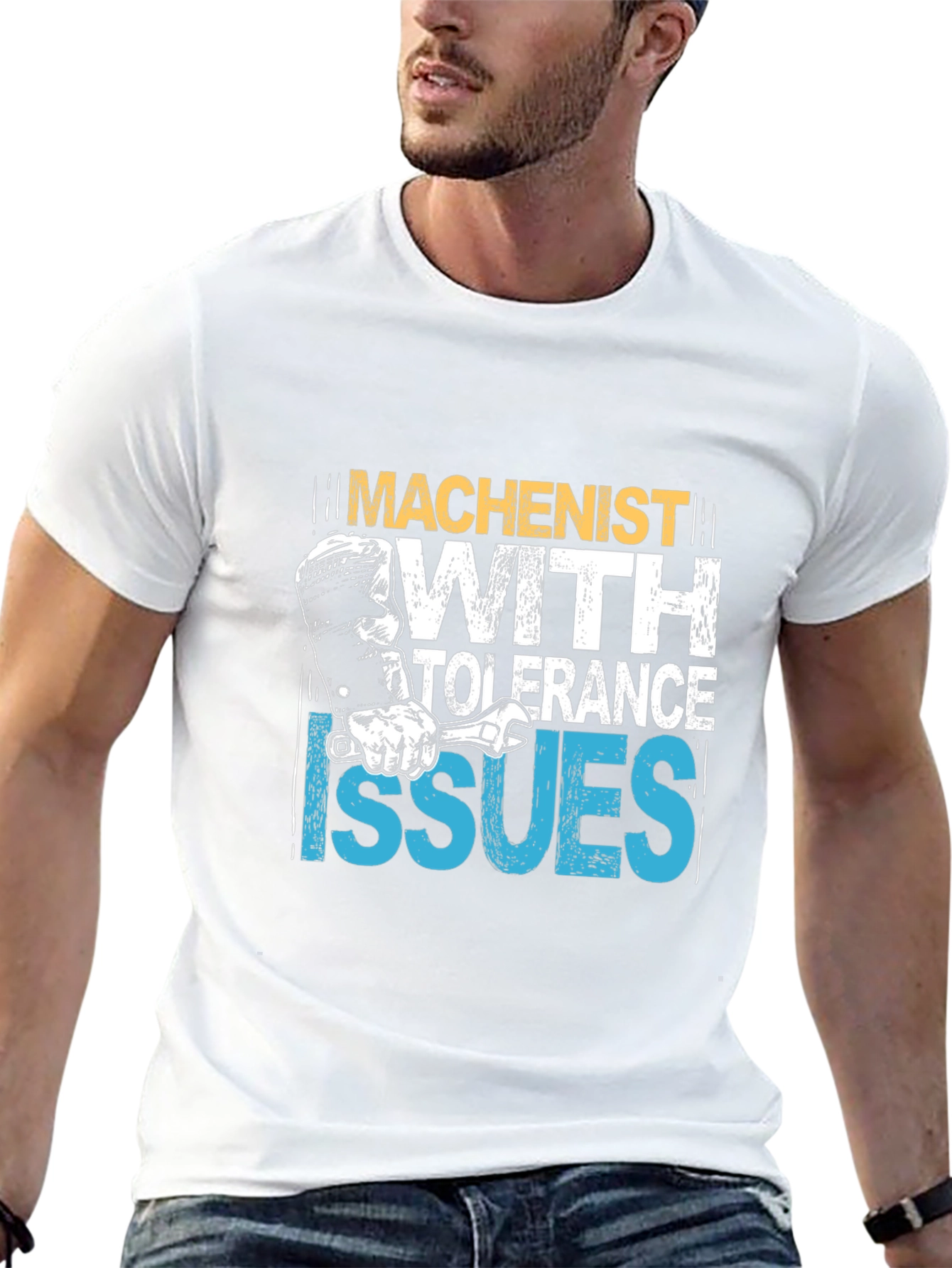 Machinist Tolerance Issues Graphic Tee