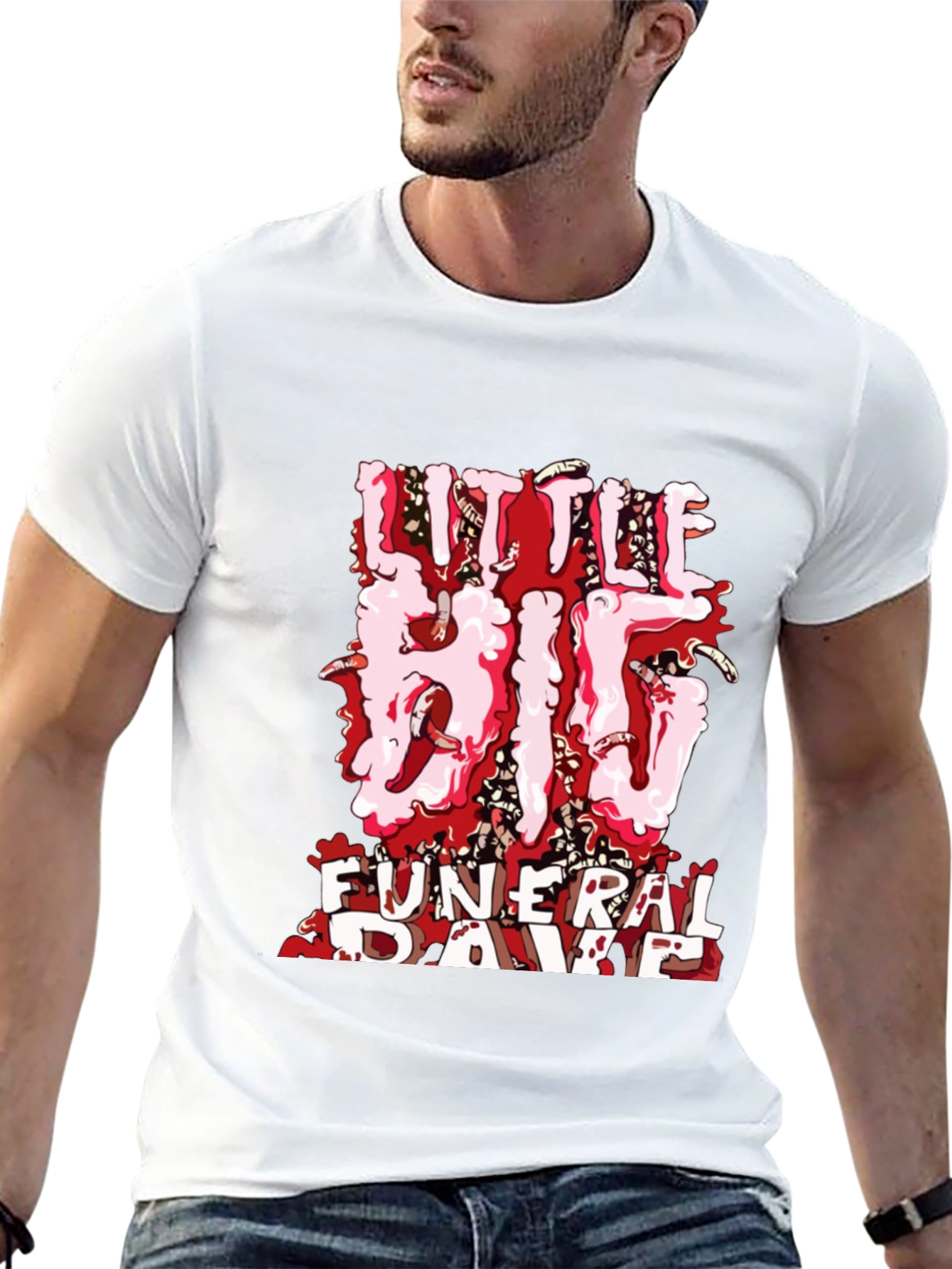 Little Big Funeral Rave Black T-Shirt