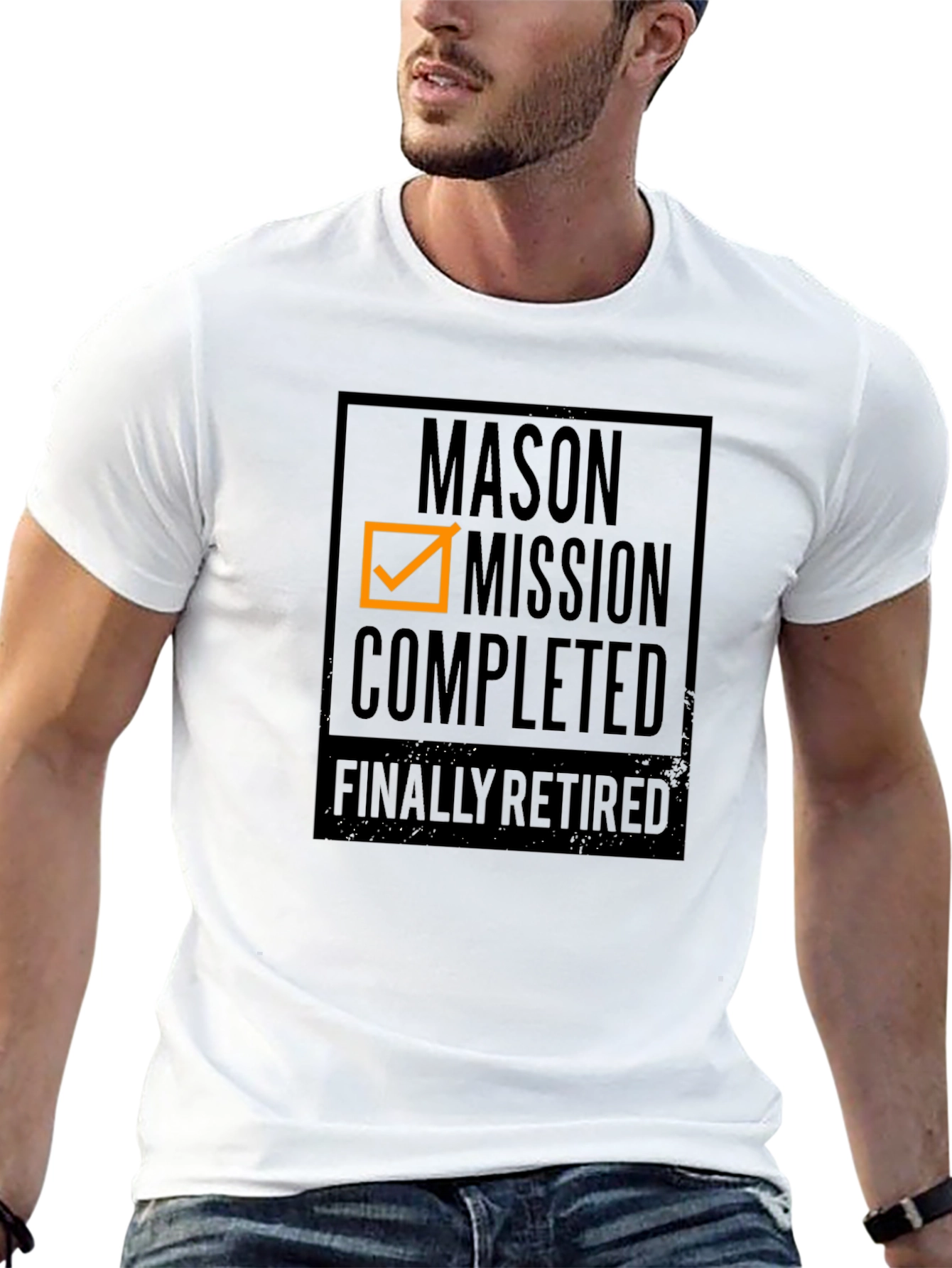Mason Mission Completed Retired T-Shirt