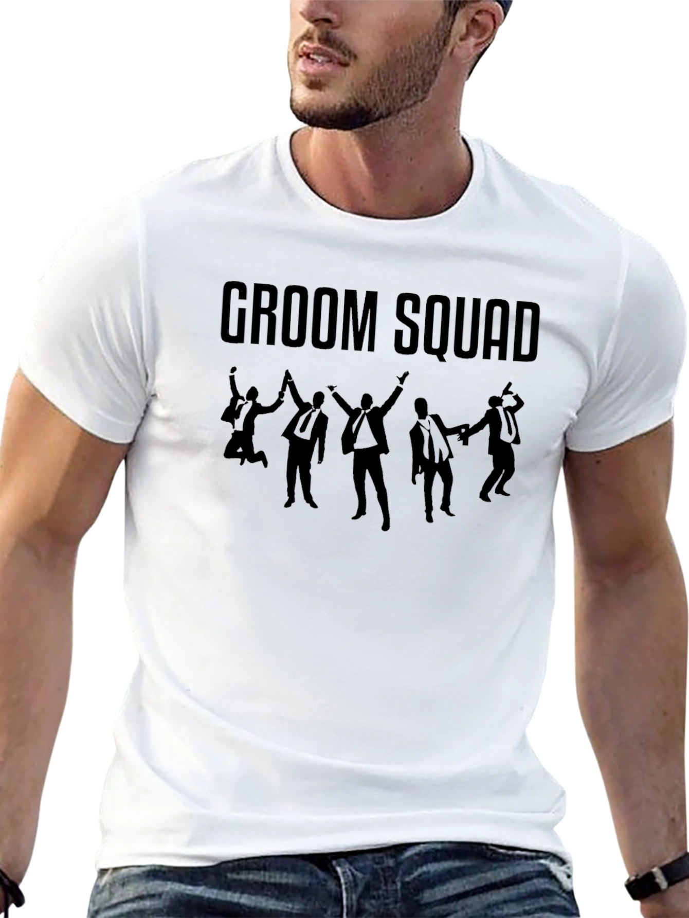 Groom Squad T-Shirt Wedding Party Tee