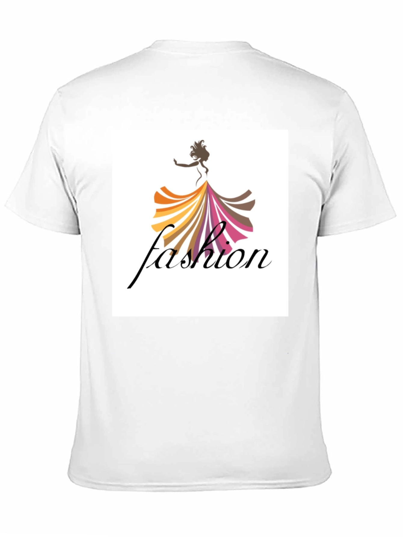Mens Black Fashion Graphic Tee
