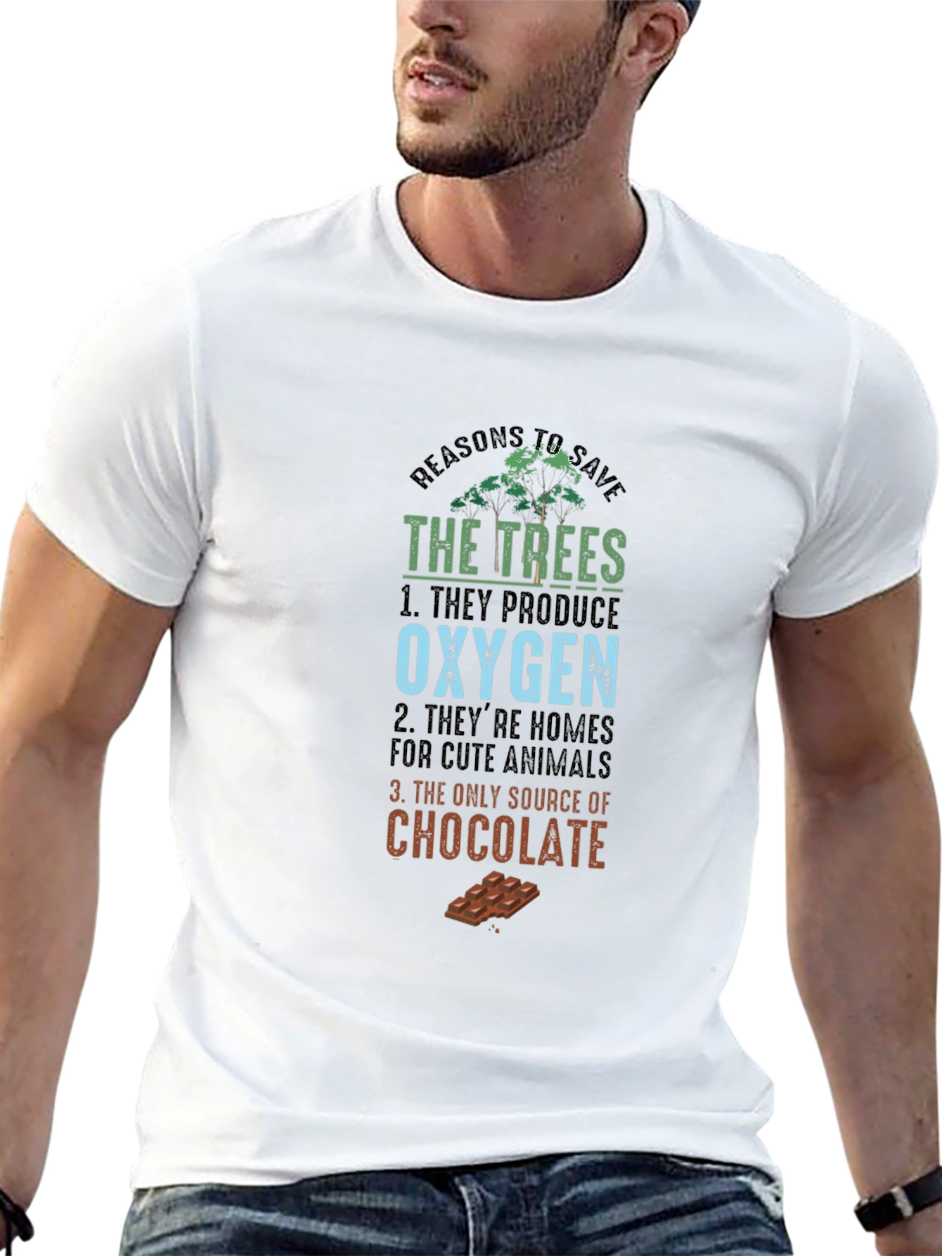 Reasons To Save The Trees Funny T-Shirt