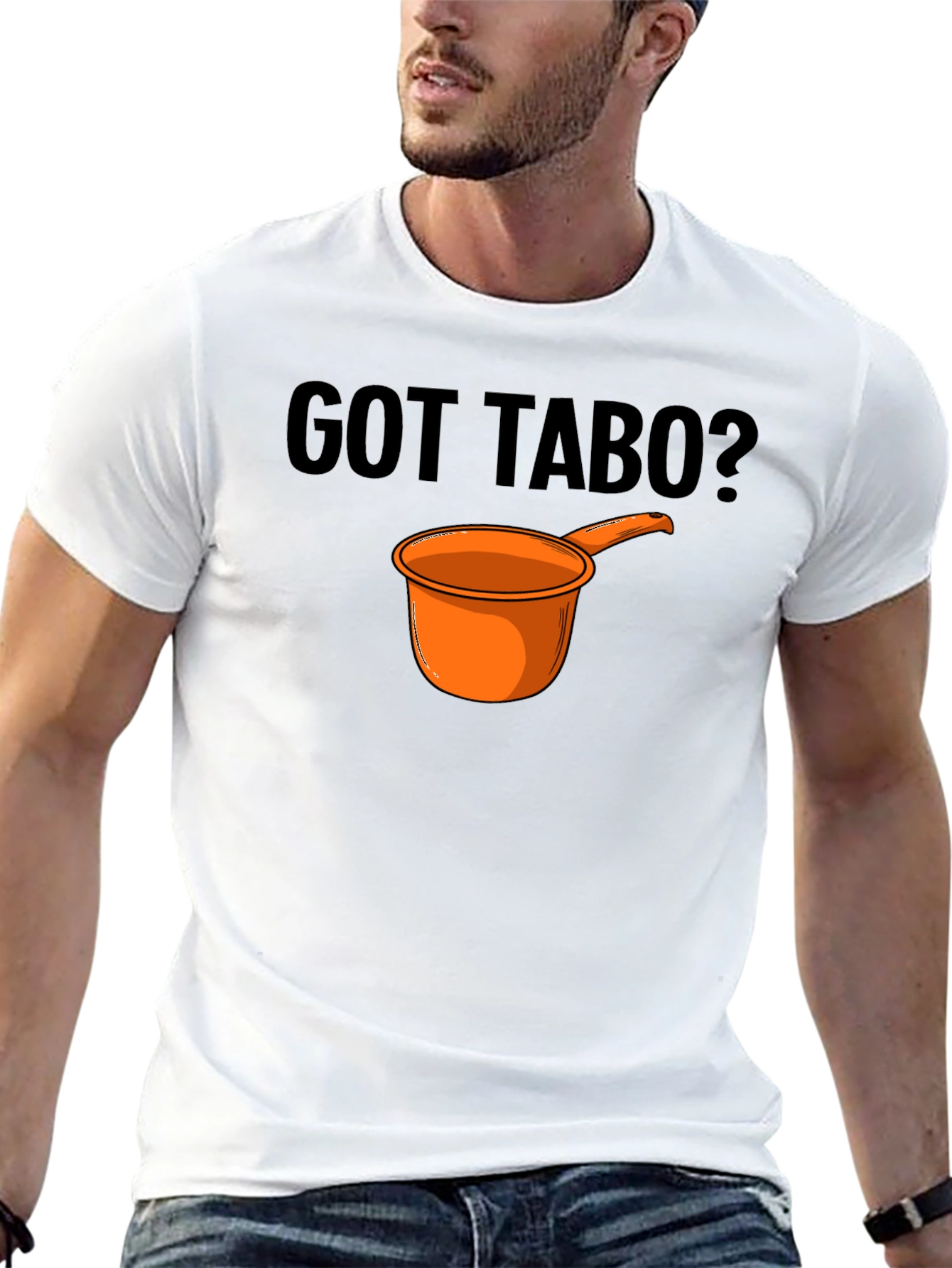 Got Tabo? Funny Filipino Design Black T-Shirt