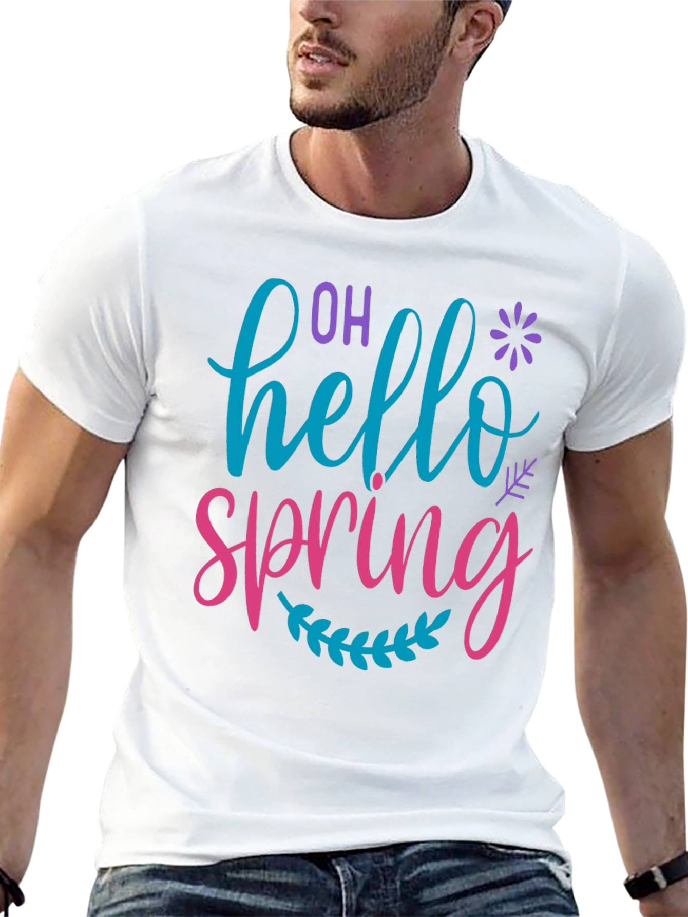 Oh Hello Spring Graphic T-Shirt