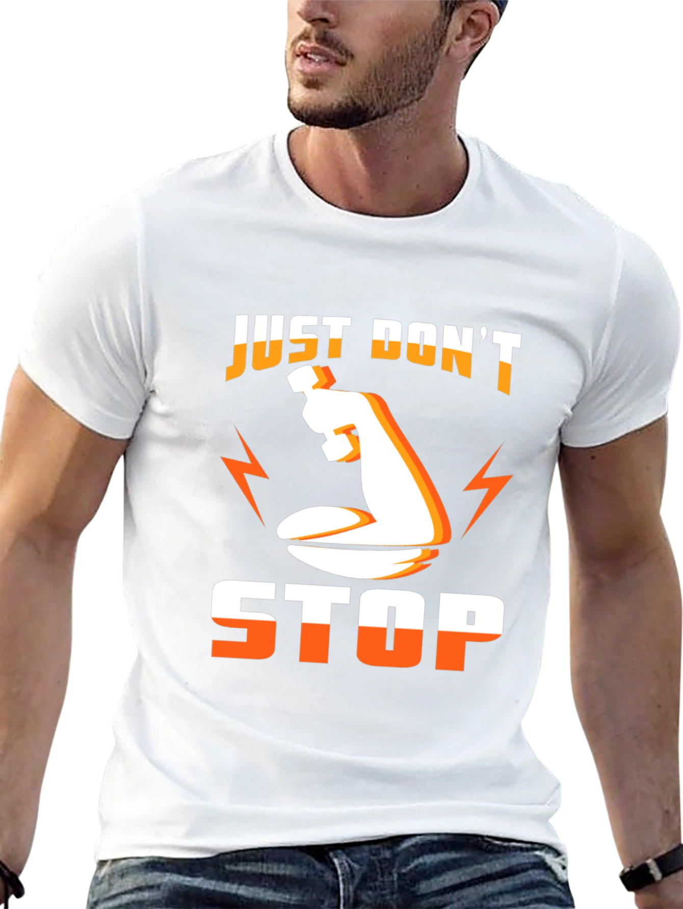 Just Dont Stop Graphic Tee