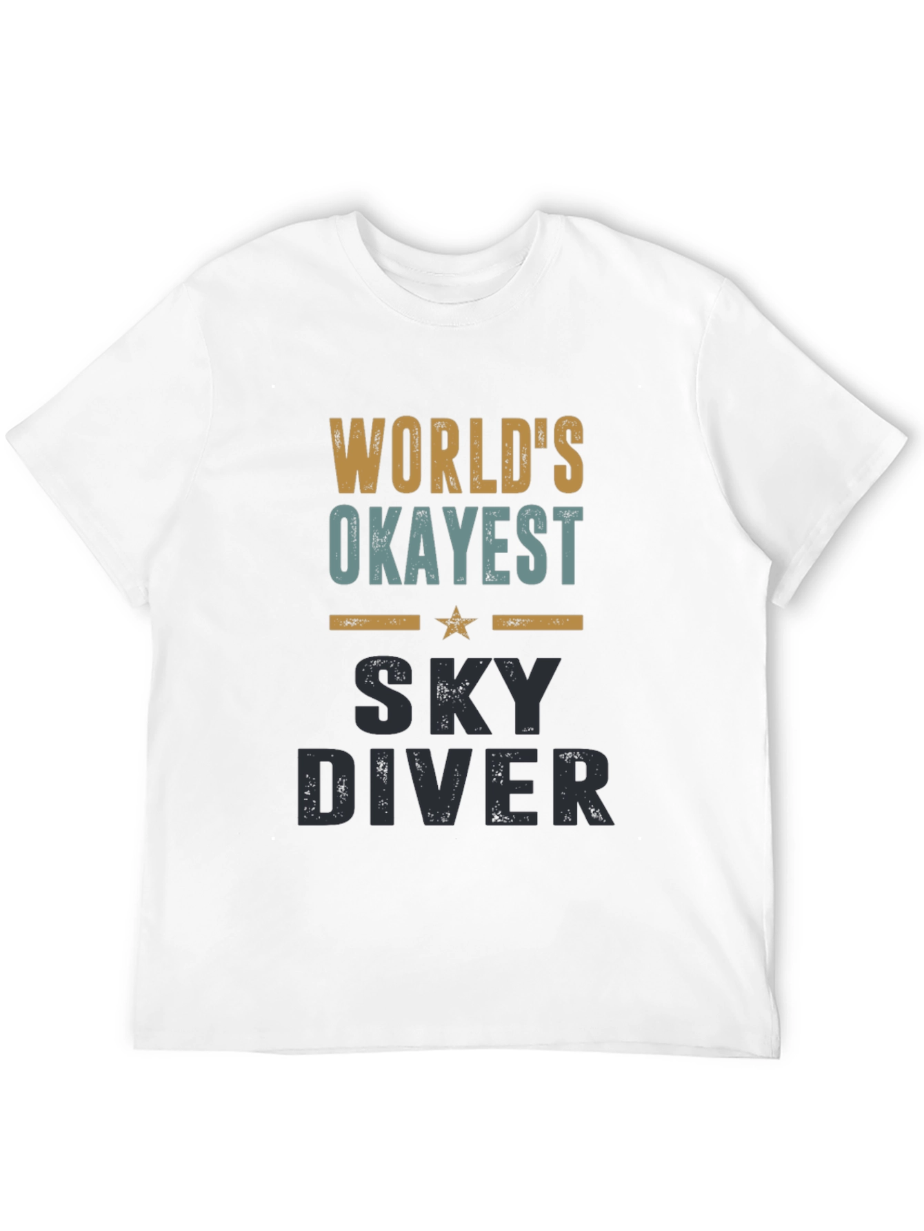 Worlds Okayest Sky Diver T-Shirt
