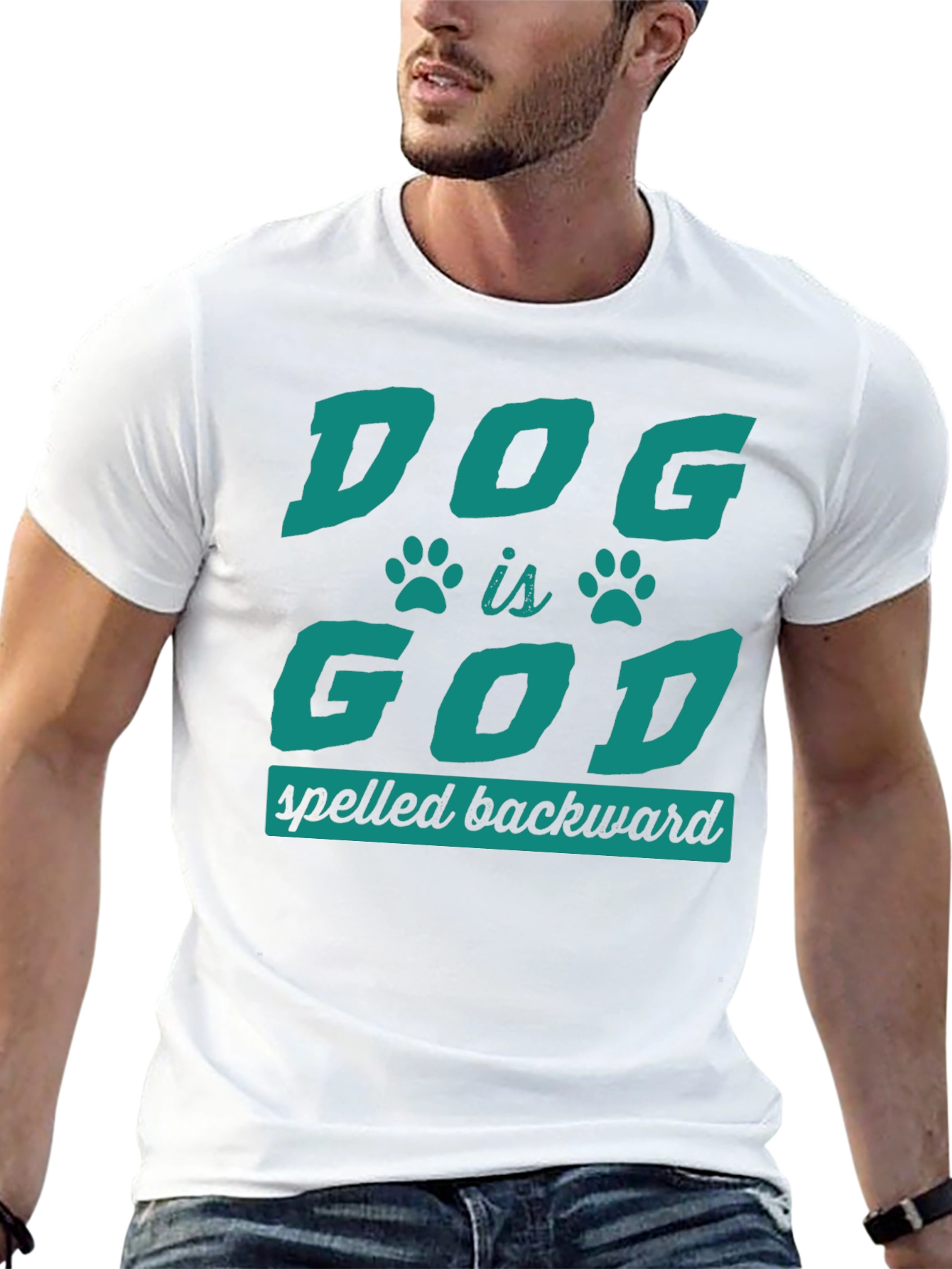 Dog is God T-Shirt - Funny Pet Lover Tee