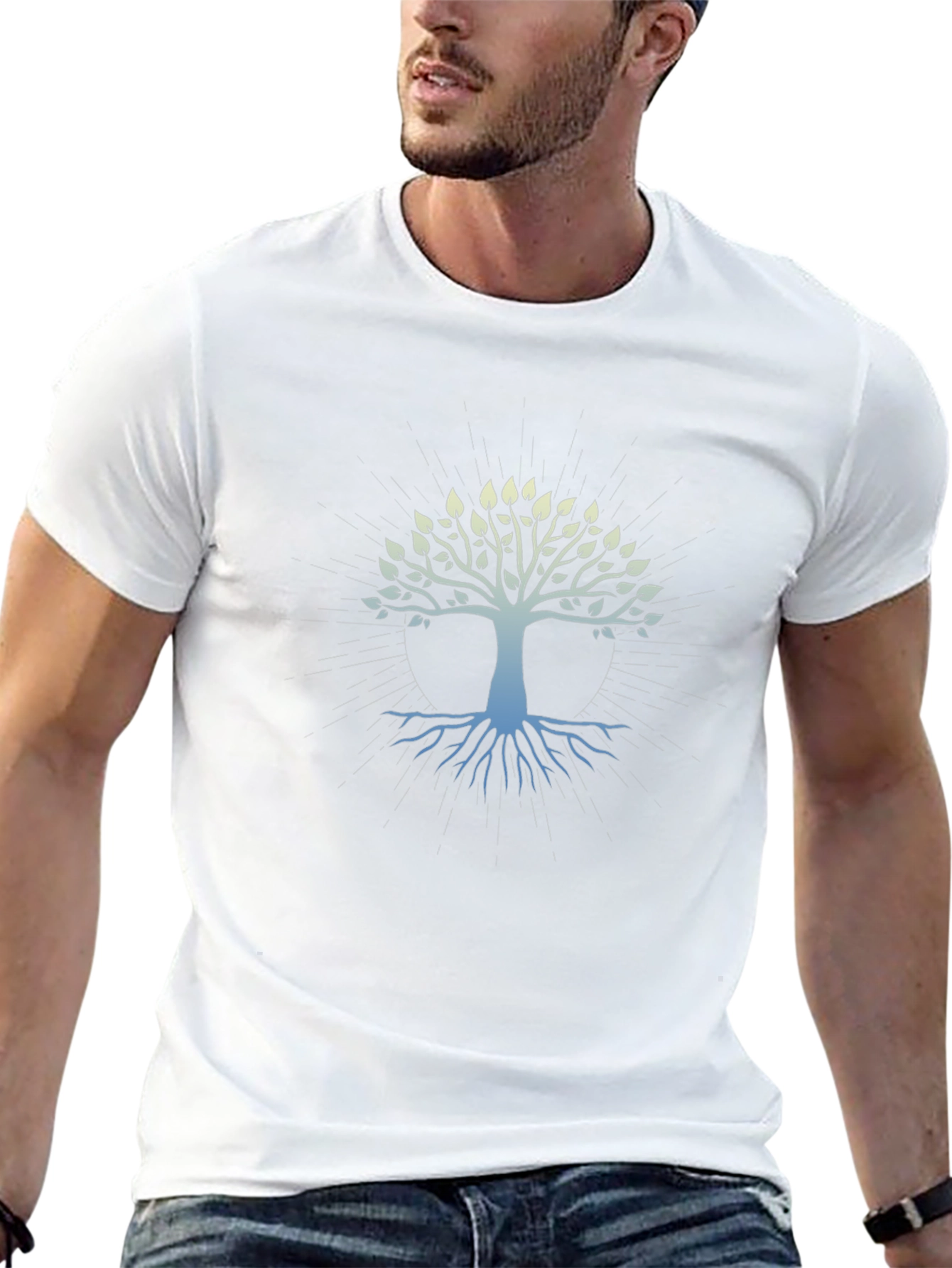 Tree of Life Graphic Black T-Shirt