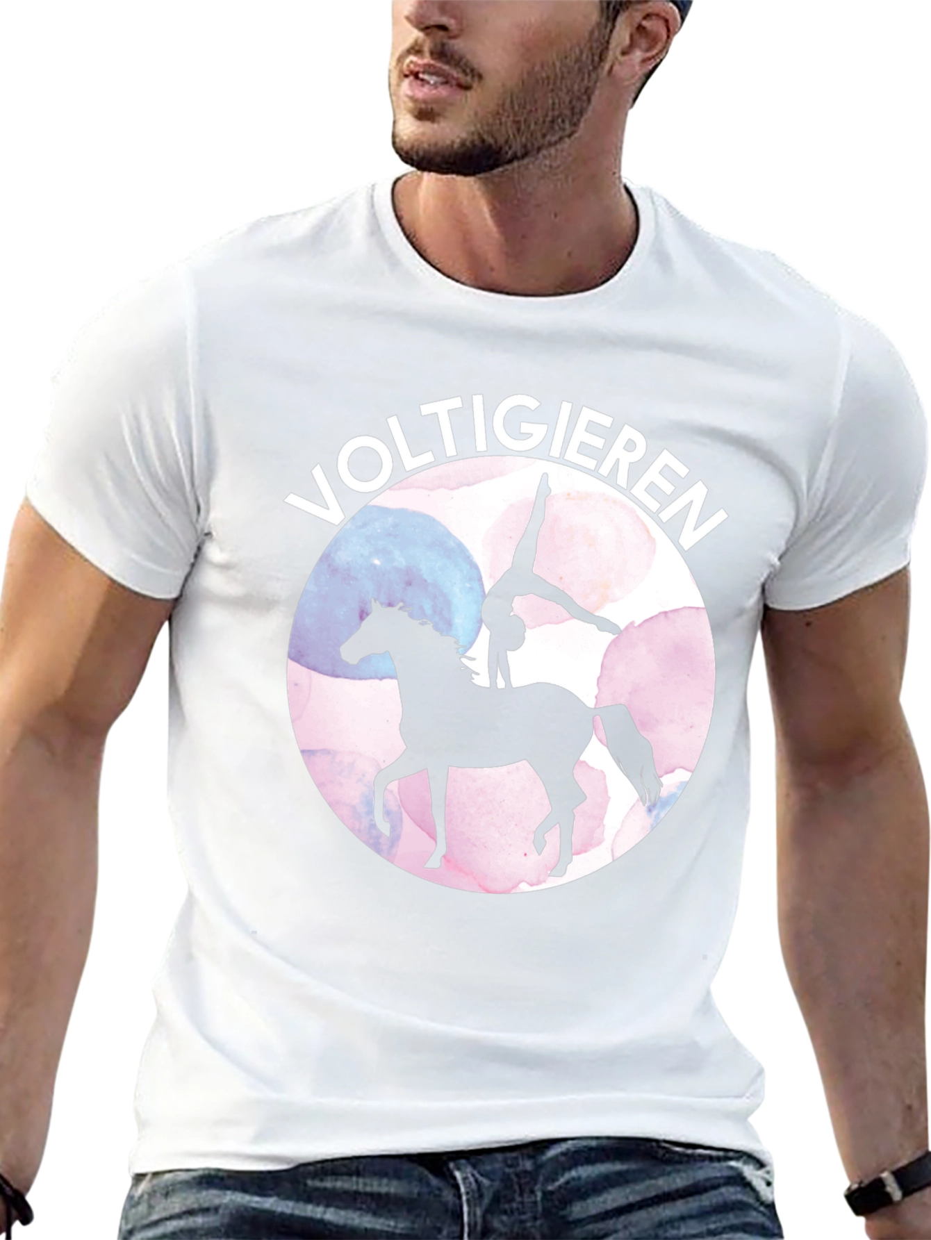 Vaulting Horse T-Shirt - Equestrian Gymnastics Tee