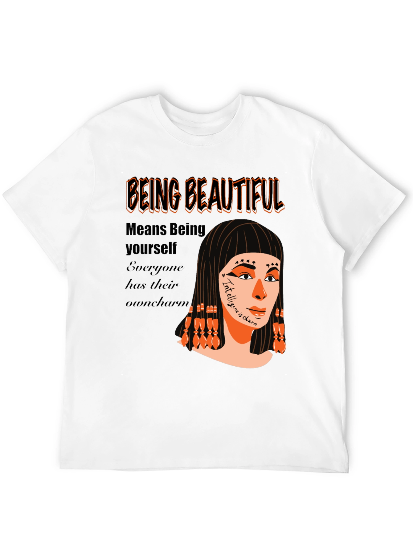 Unique Graphic T-Shirt - Being Beautiful Design