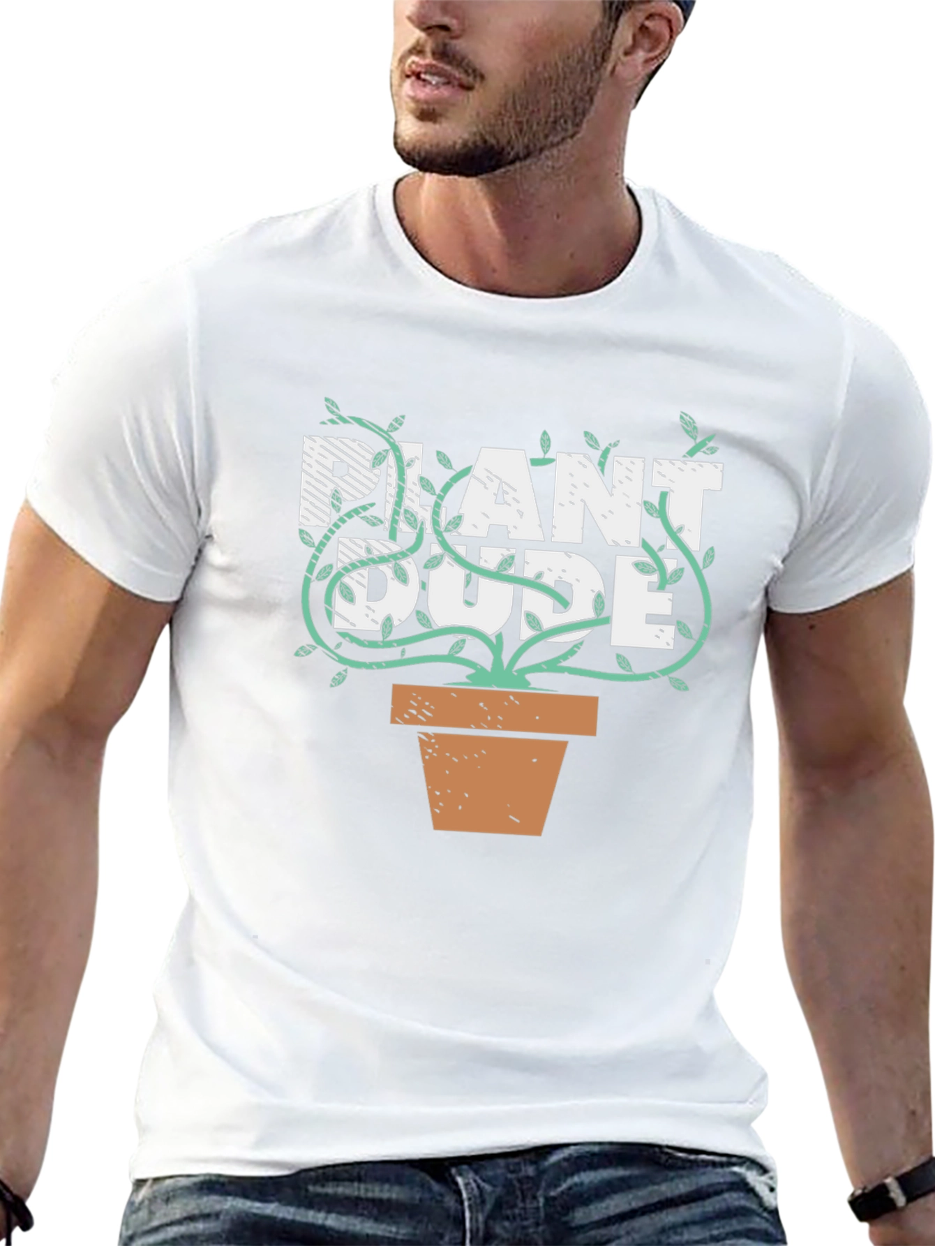 Plant Dude Graphic Tee - Black