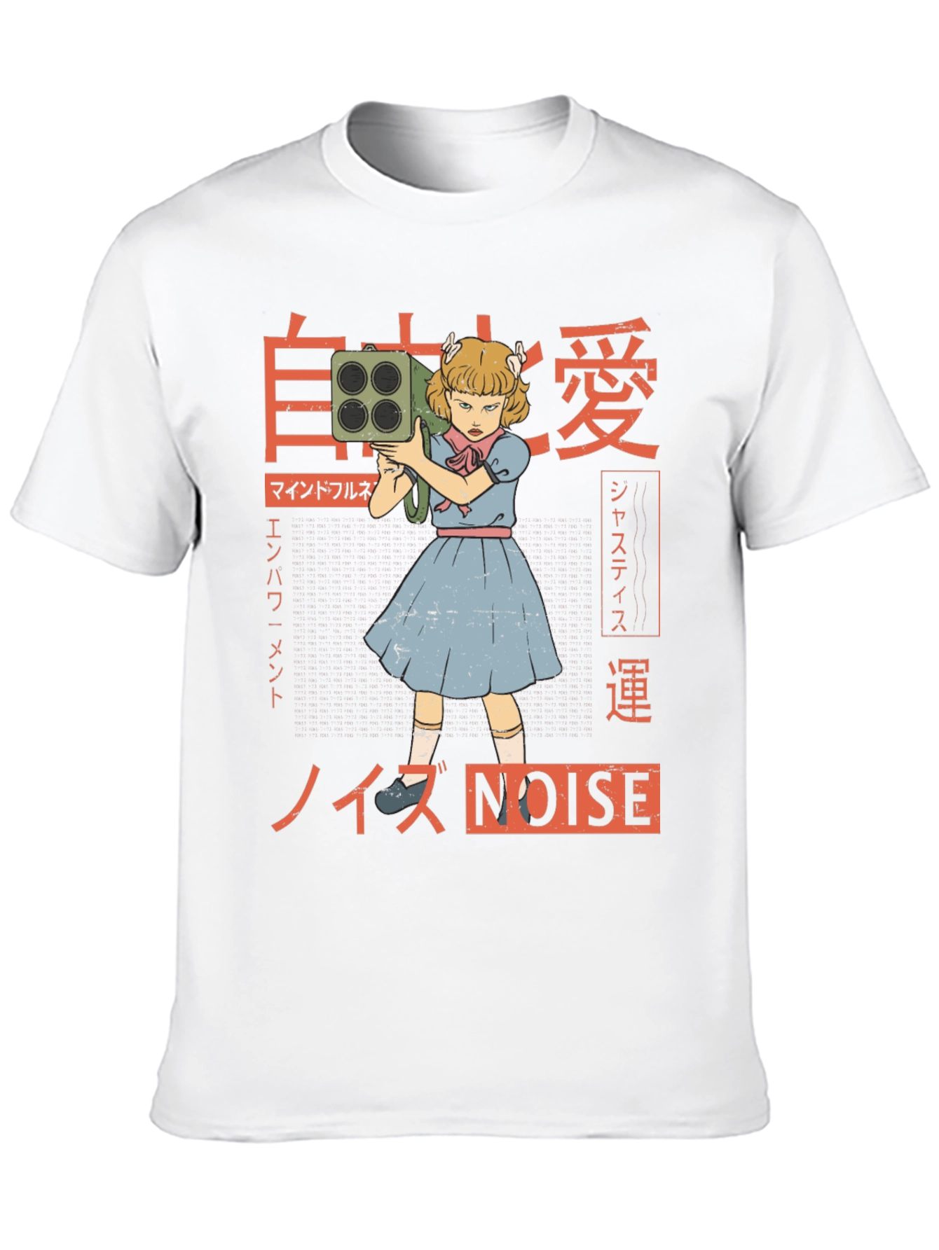Edgy Anime Style Graphic Tee
