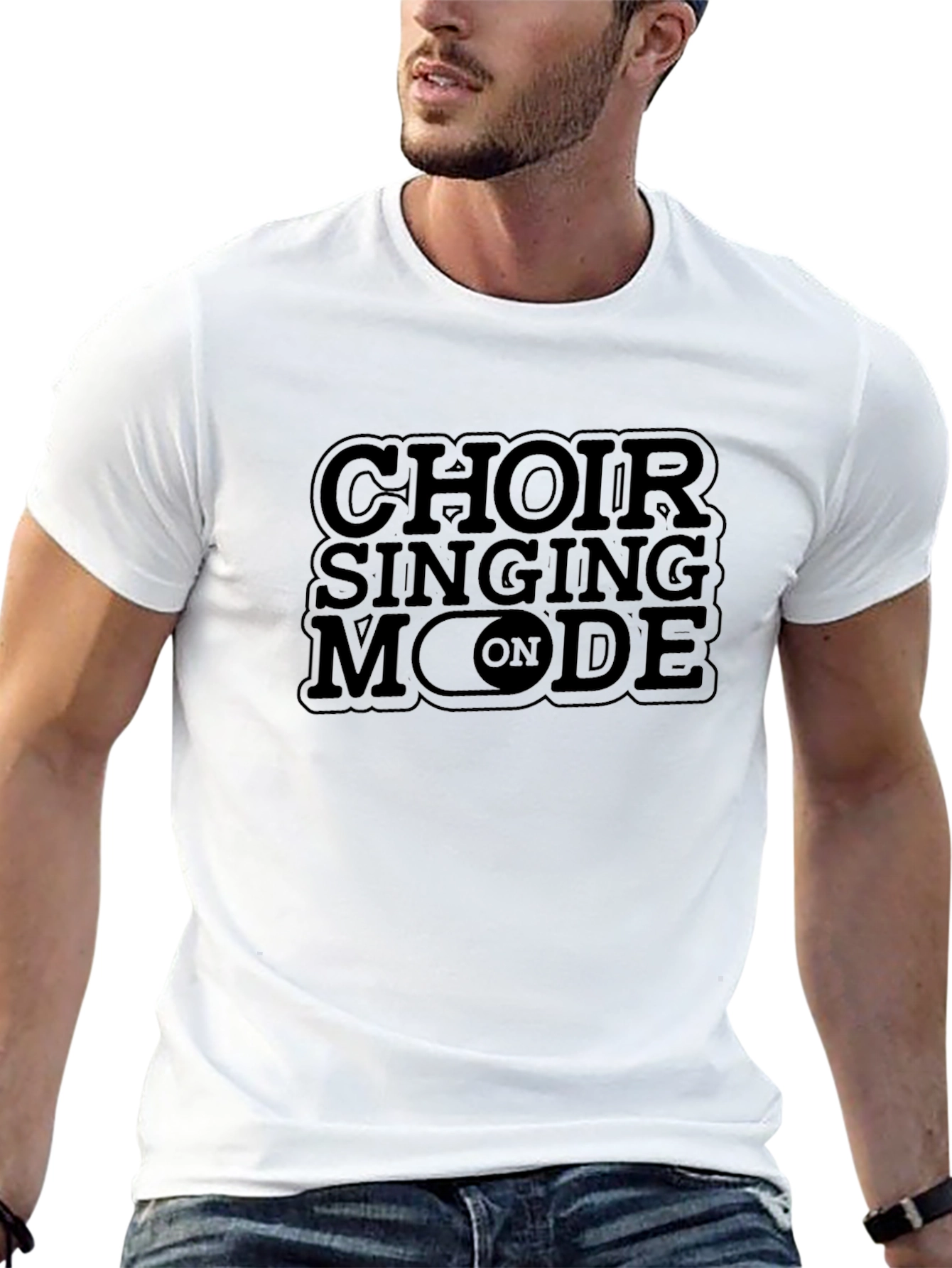 Choir Singing Mode On T-Shirt