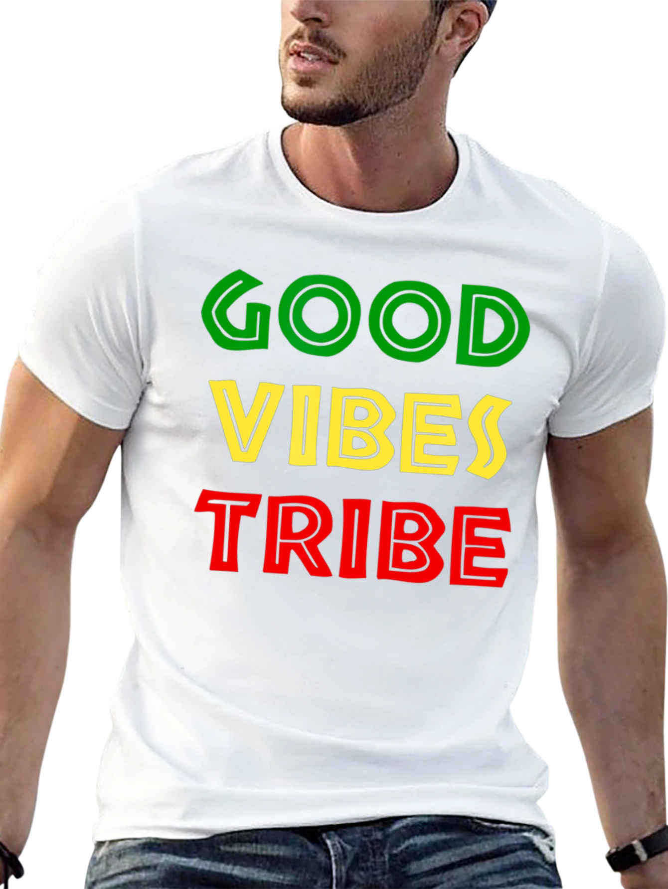 Good Vibes Tribe T-Shirt - Reggae Style