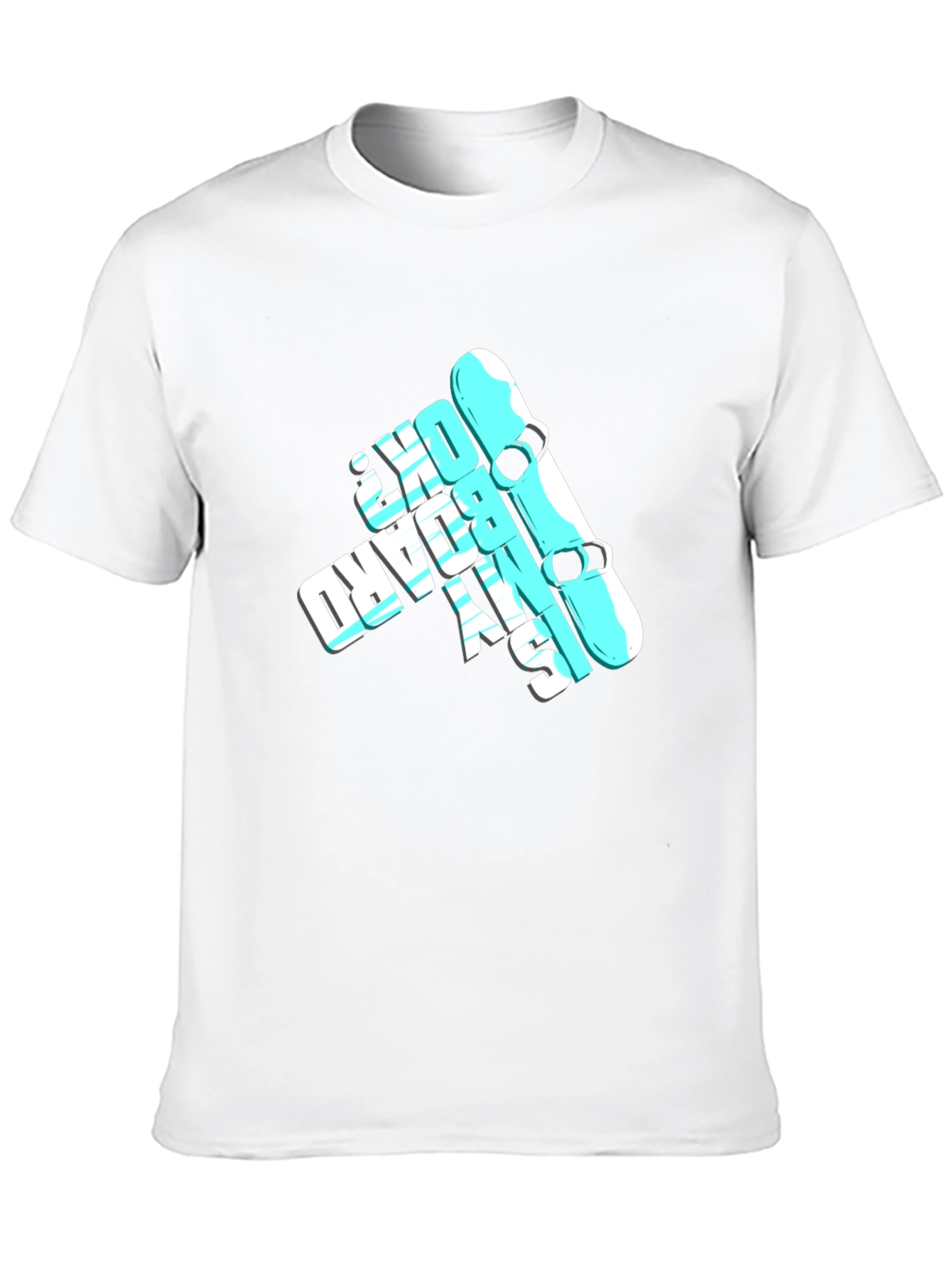 Cool Skateboard Graphic Tee - Is My Board OK?