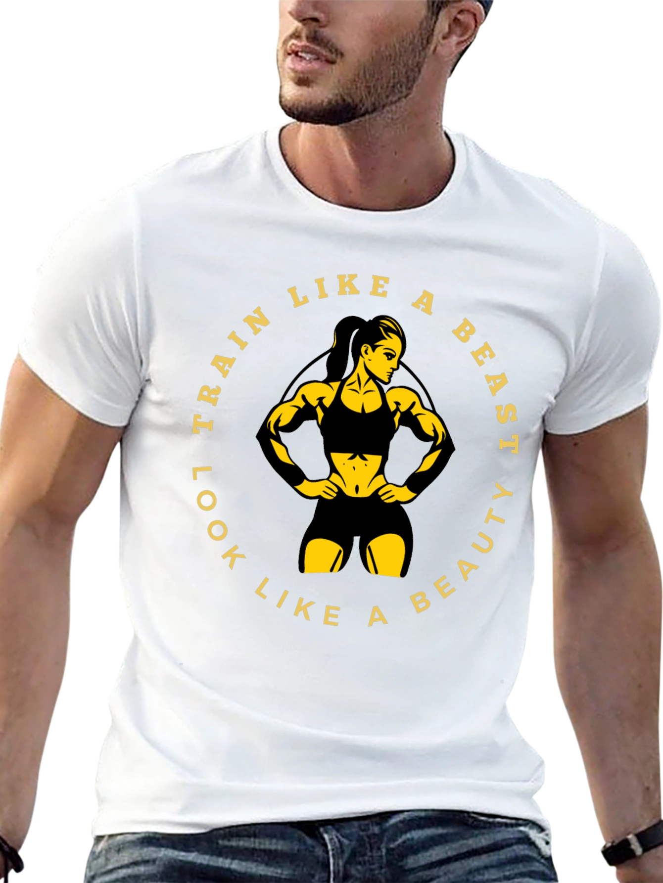 Train Like a Beast Look Like a Beauty T-Shirt