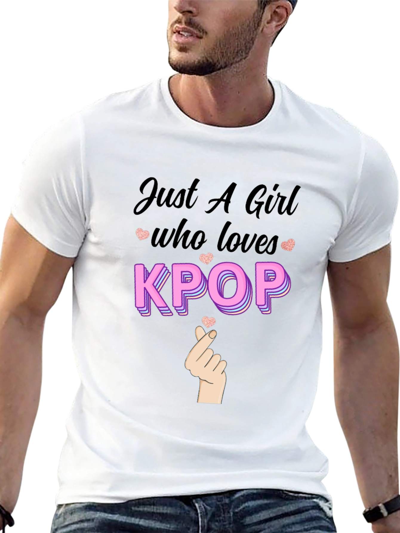 Just A Girl Who Loves Kpop T-Shirt