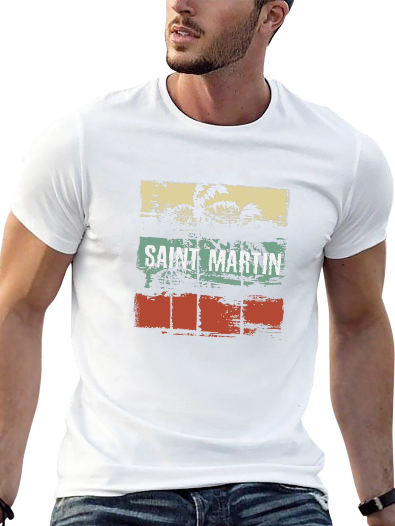 Saint Martin Retro T-Shirt
