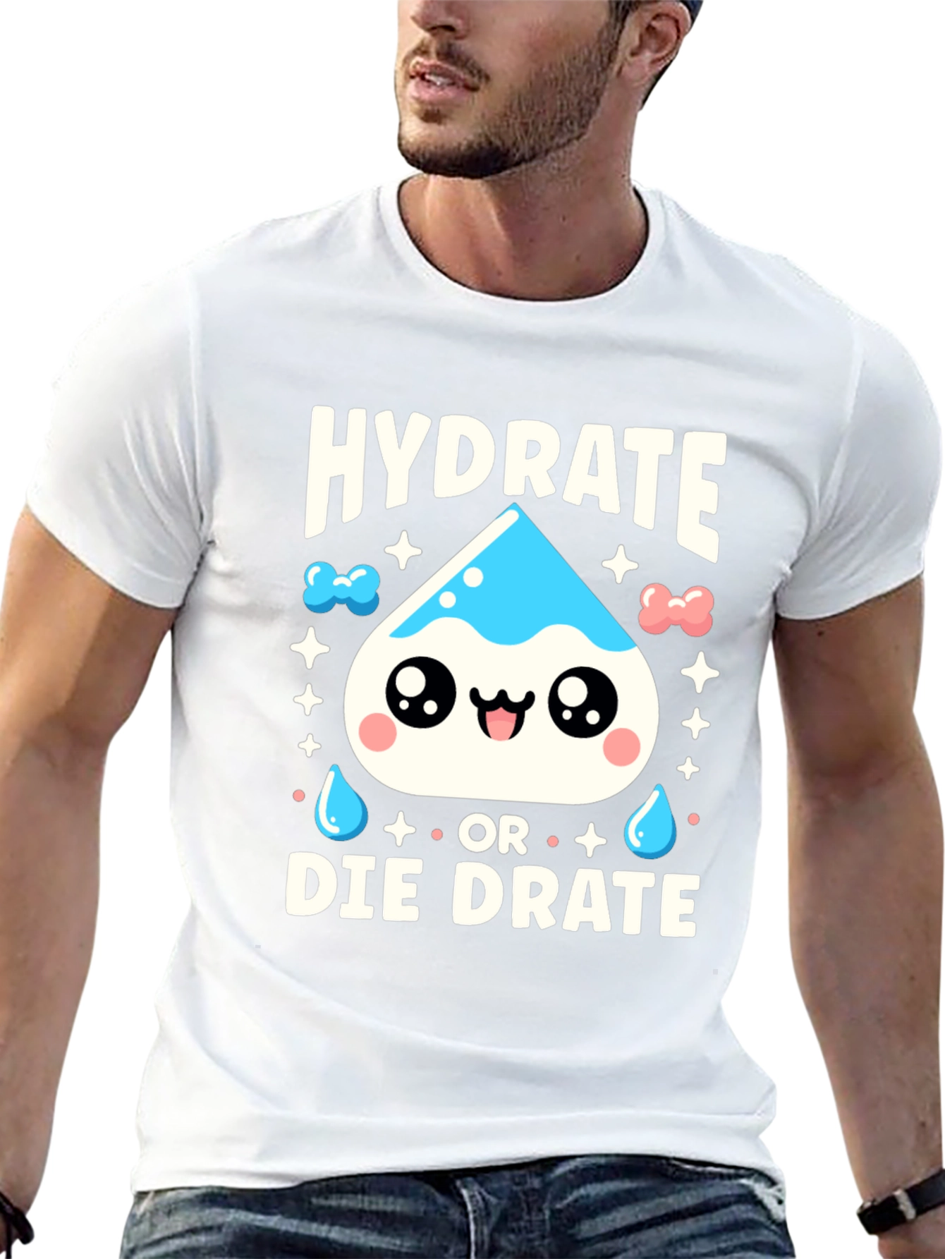 Hydrate or Die Cute Graphic Tee