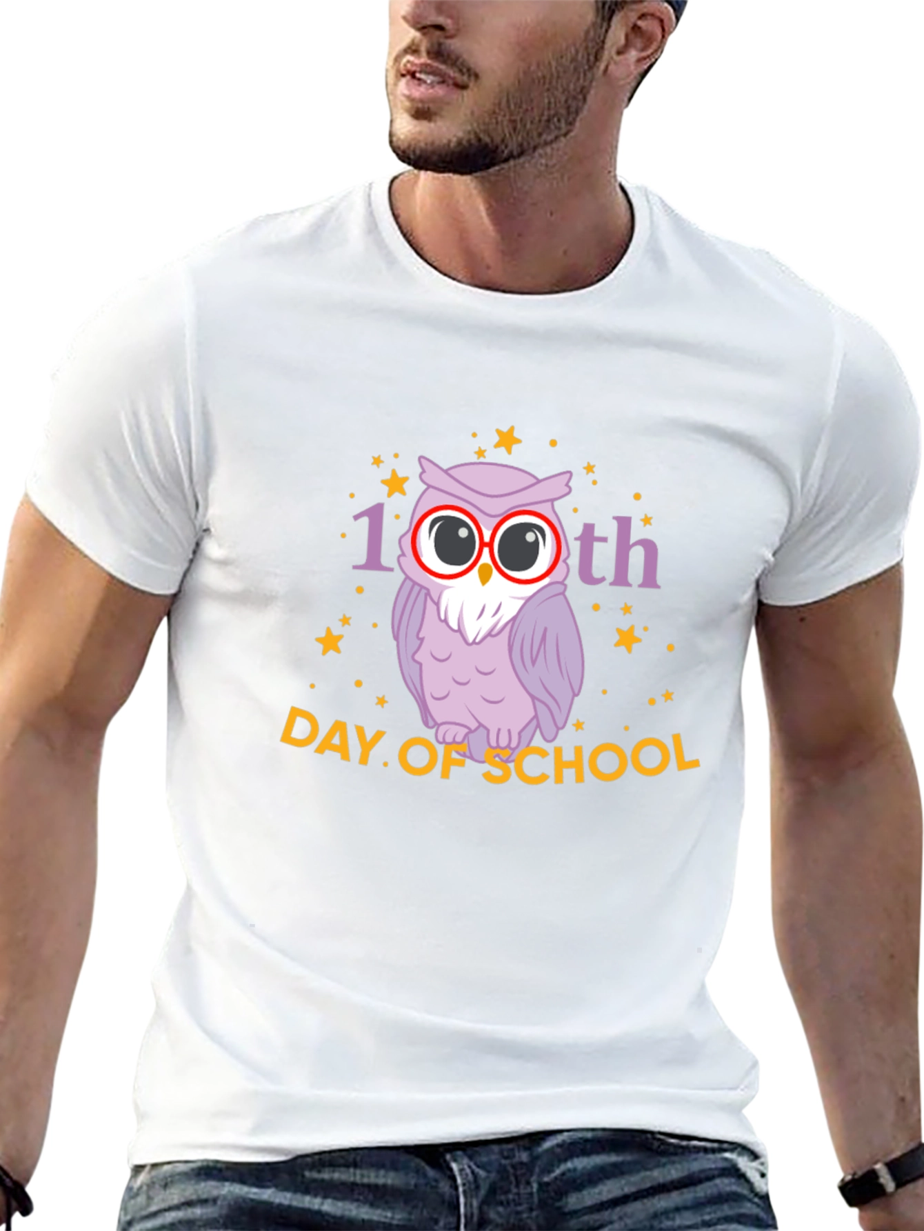 100th Day Of School Owl T-shirt