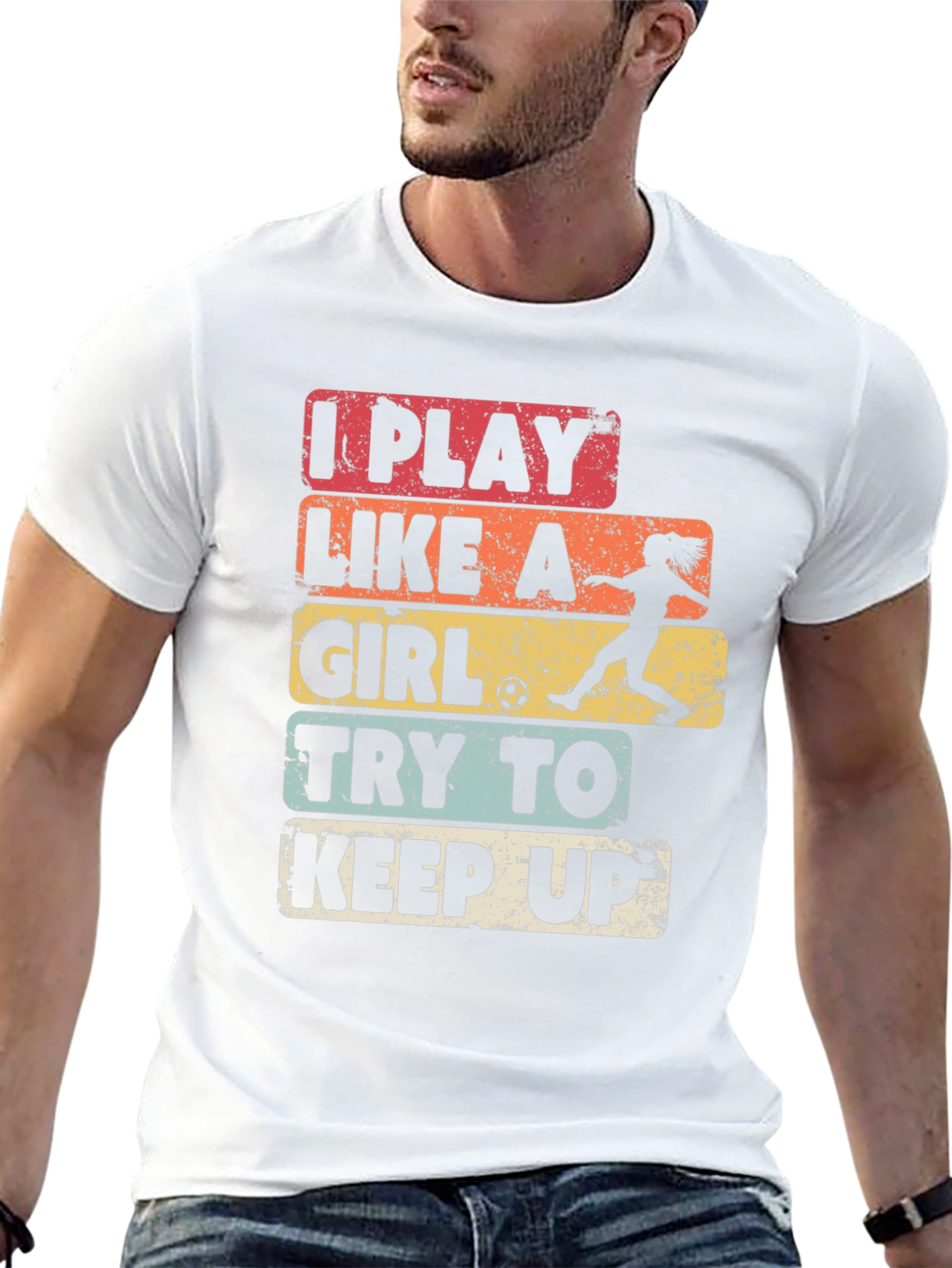 I Play Like A Girl Soccer T-Shirt