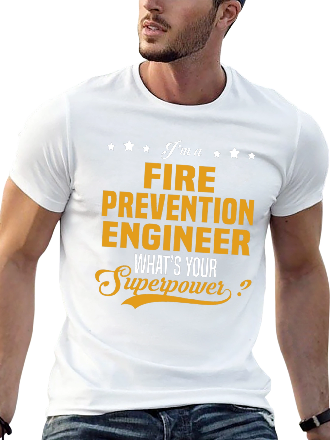Fire Prevention Engineer Superpower T-Shirt