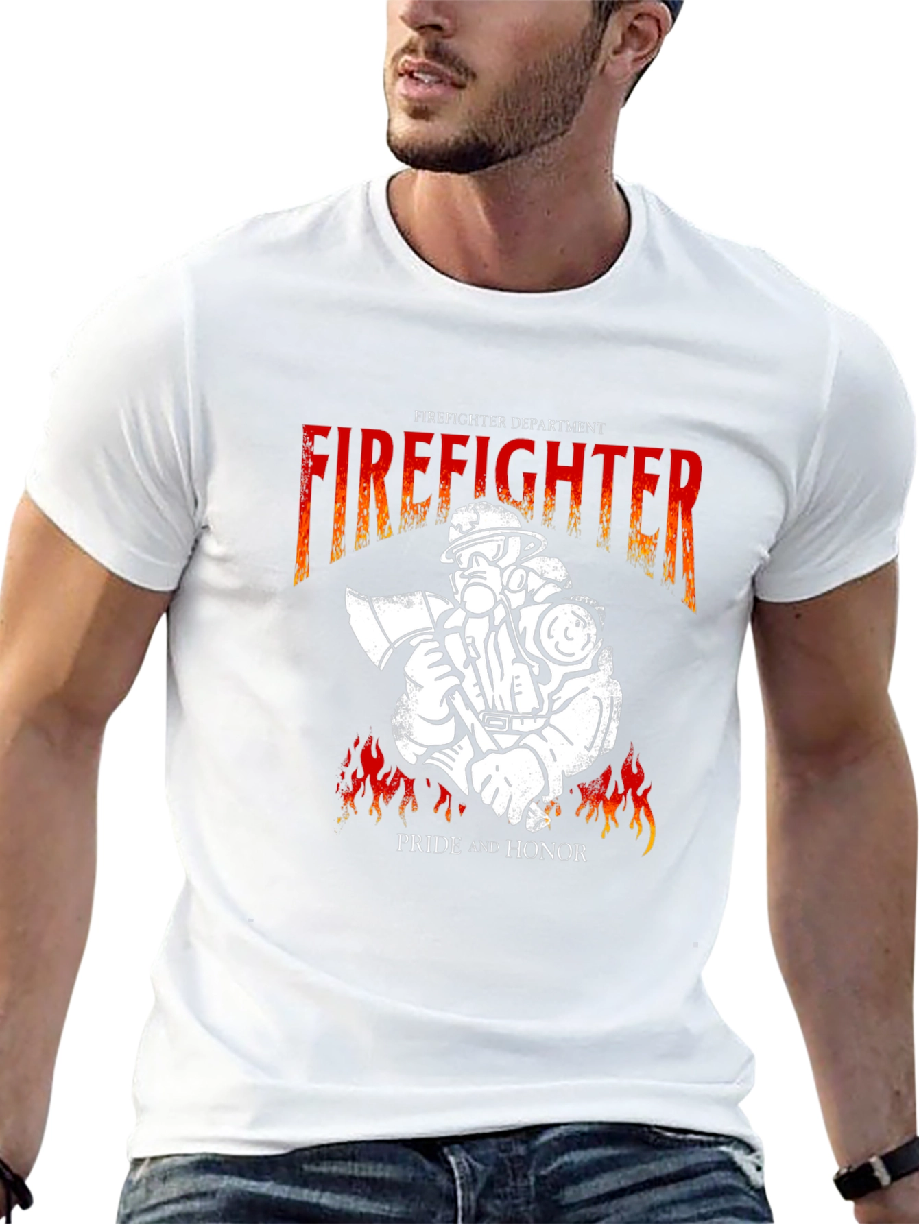 Firefighter Pride T-Shirt - Honor & Duty