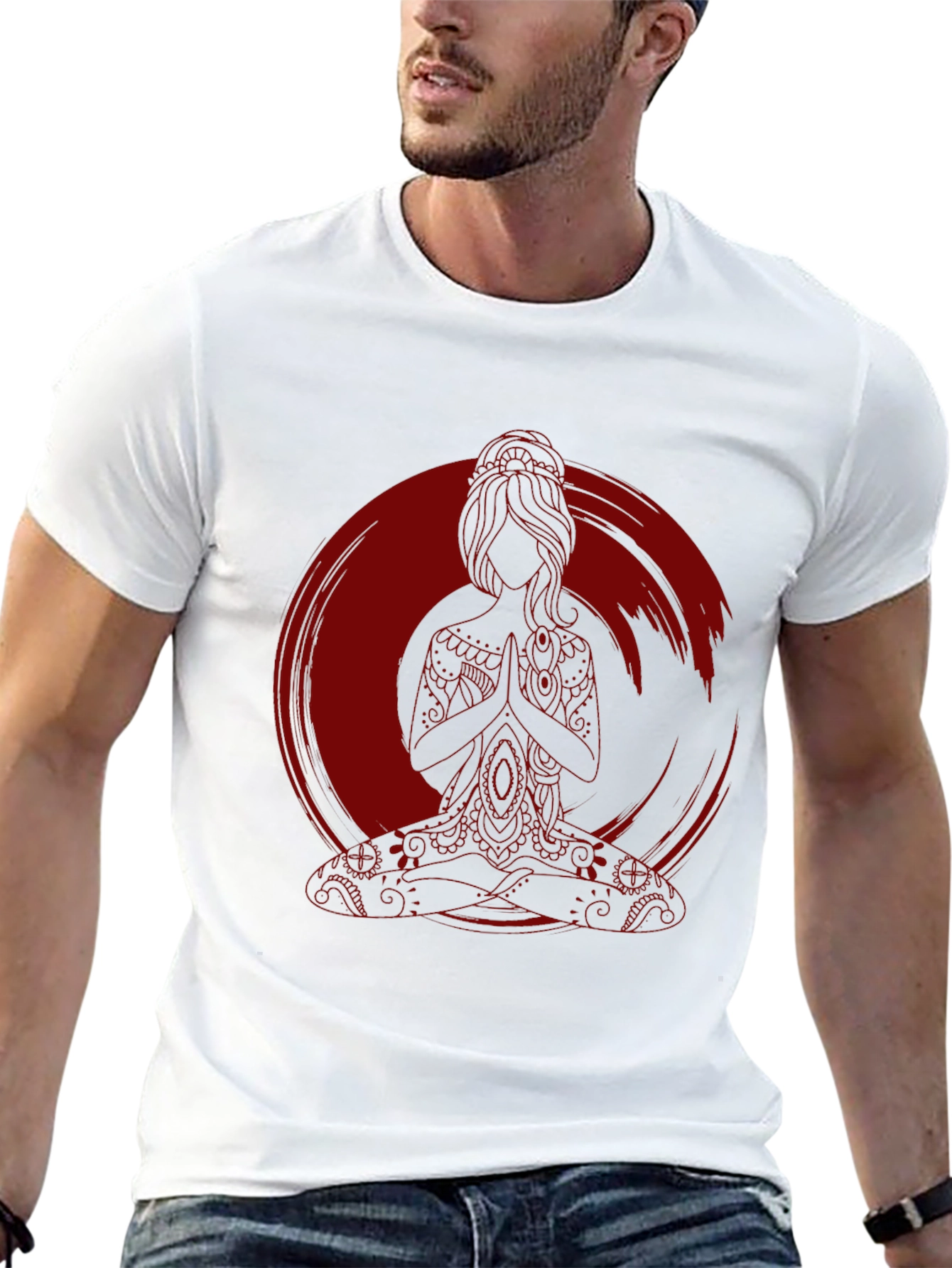 Yoga Meditation Graphic Tee