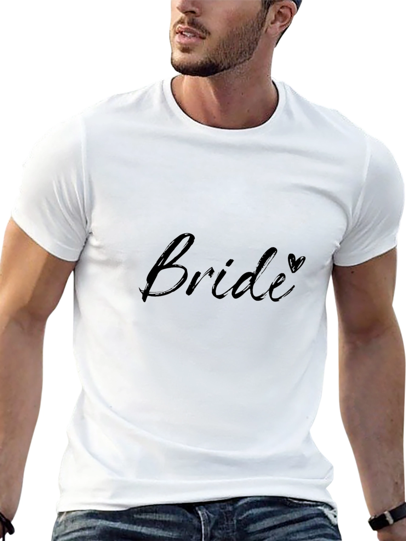 Bride Crew Neck T-Shirt - Wedding Party Tee