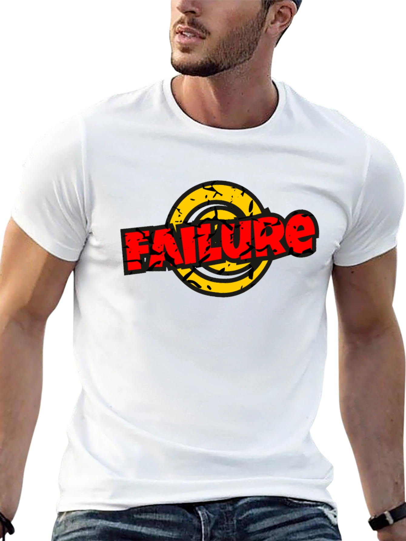 Failure Graphic Tee - Unisex Black T-Shirt