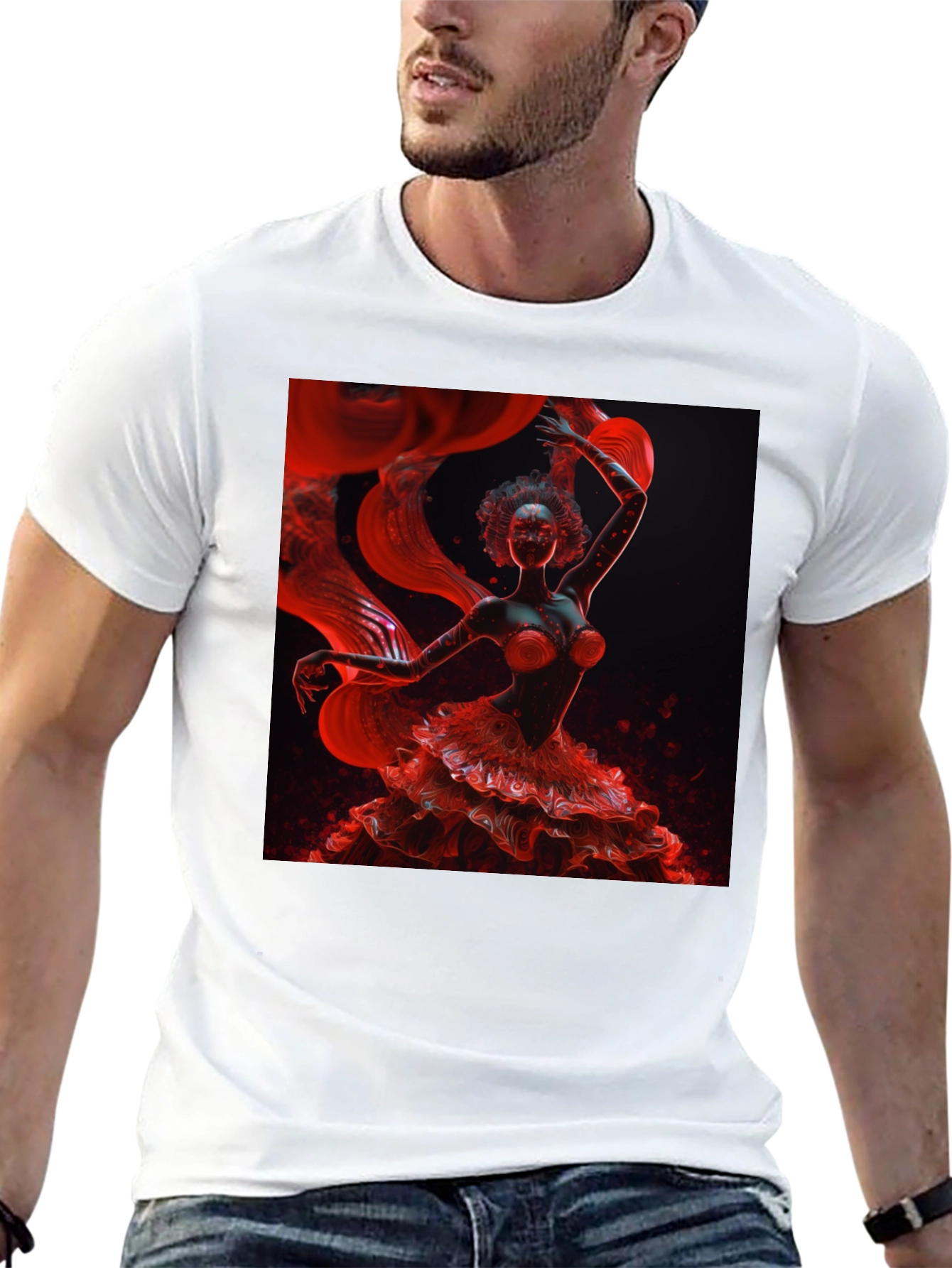 Flamenco Dancer Graphic Tee