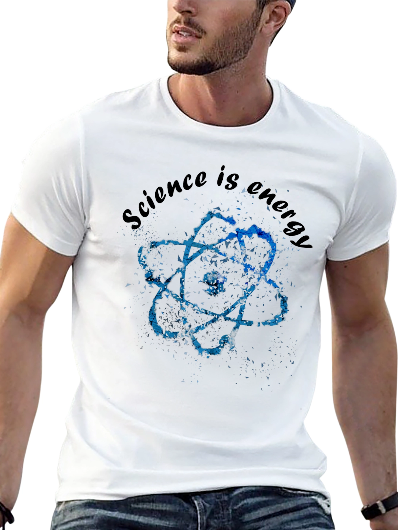 Science is Energy Graphic Tee - Black