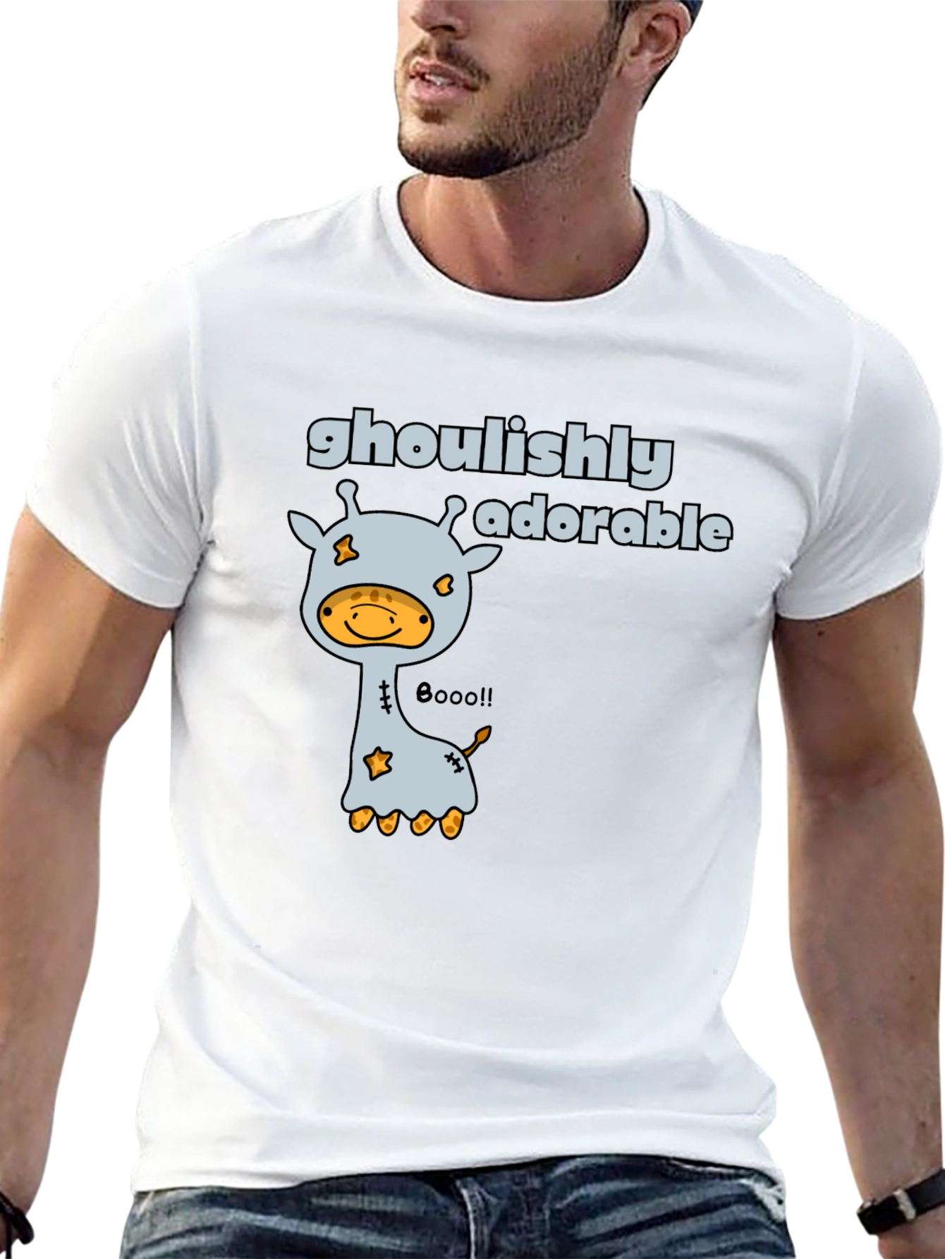 Ghoul Giraffe Graphic Tee