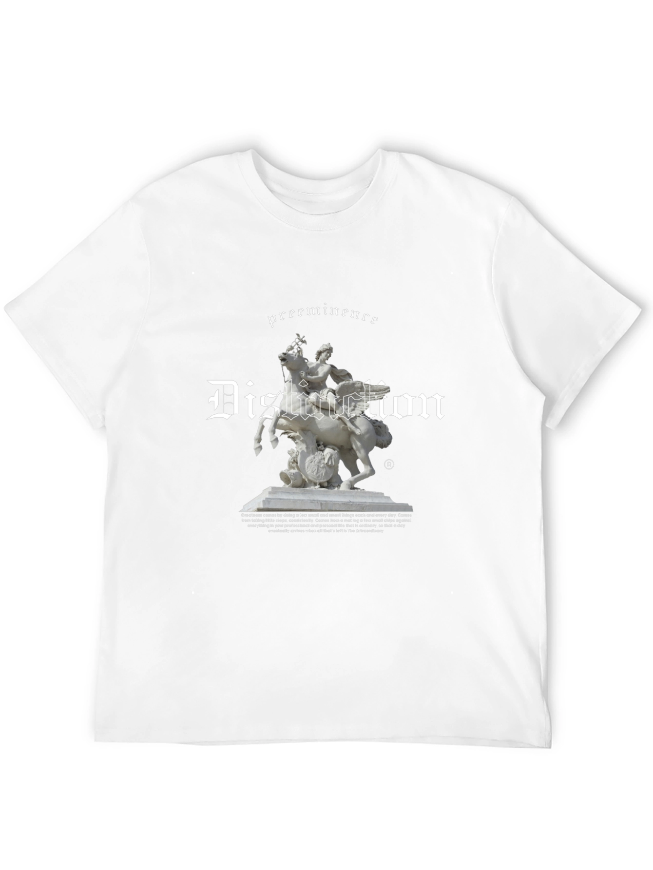 Distortion Graphic Tee - Black