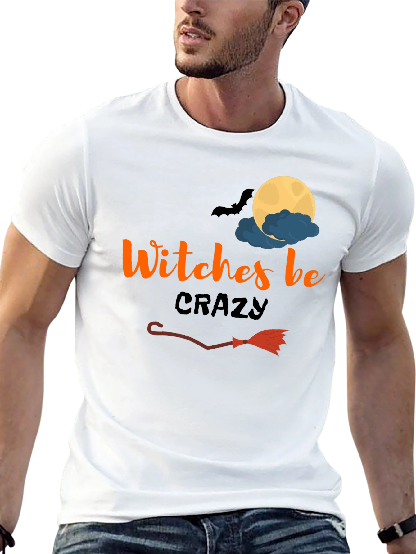 Witches Be Crazy Halloween Graphic Tee